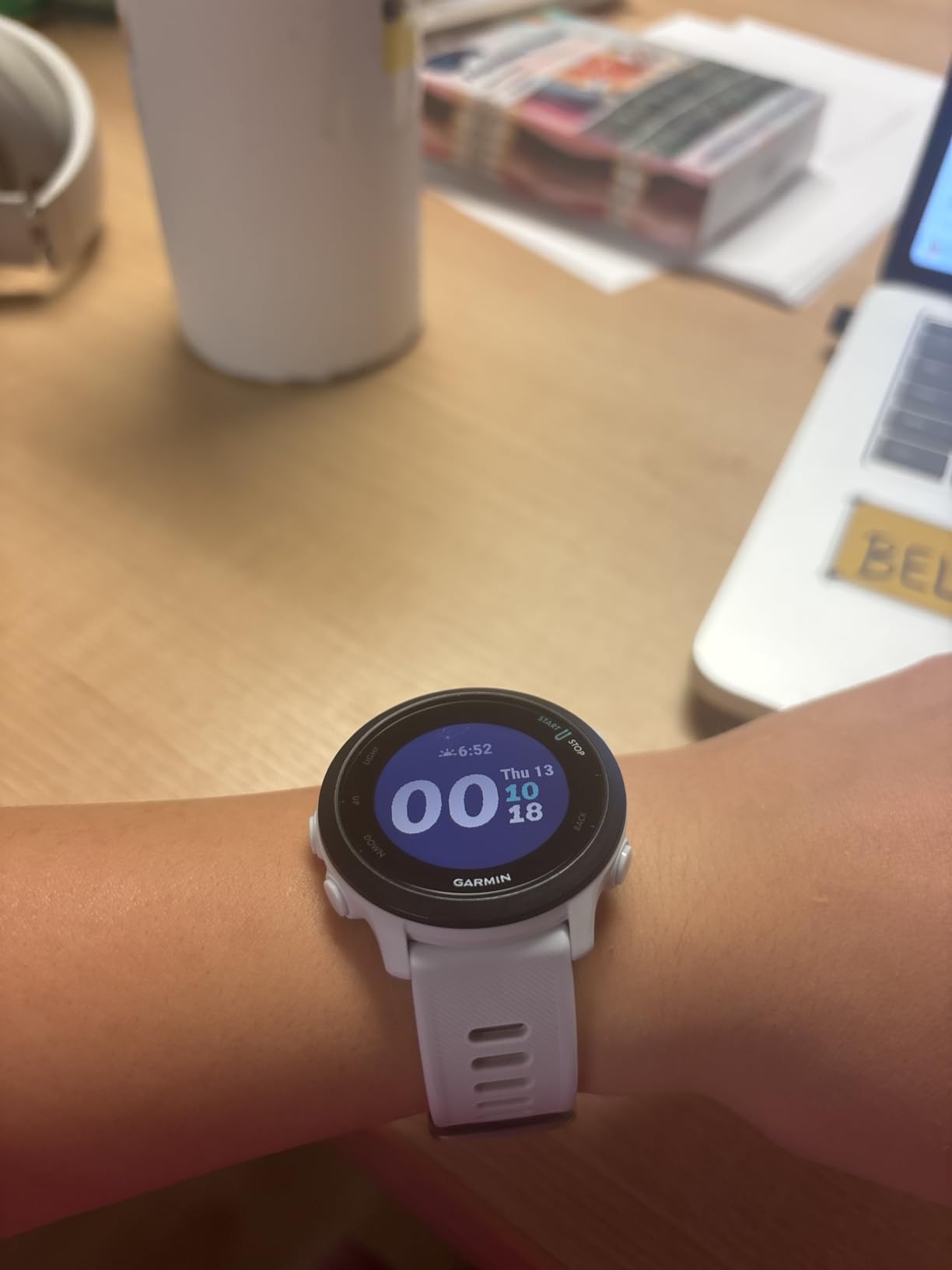 Forerunner 55, GPS Running Watch with Daily Suggested Workouts, Up to 2 Weeks of Battery Life, Black - 010-02562-00 Customer Review Forerunner 55, GPS Running Watch with Daily Suggested Workouts, Up to 2 Weeks of Battery Life, Black - 010-02562-00 - Customer Photo 2