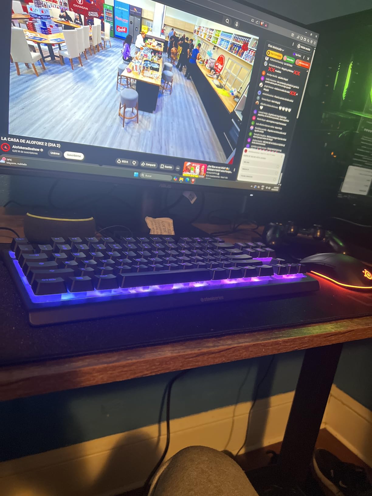 SteelSeries Apex 3 TKL RGB Gaming Keyboard – Tenkeyless Compact Form Factor - 8-Zone RGB Illumination – IP32 Water & Dust Resistant – Whisper Quiet Gaming Switch – Gaming Grade Anti-Ghosting,Black Customer Review SteelSeries Apex 3 TKL RGB Gaming Keyboard – Tenkeyless Compact Form Factor - 8-Zone RGB Illumination – IP32 Water & Dust Resistant – Whisper Quiet Gaming Switch – Gaming Grade Anti-Ghosting,Black - Customer Photo 5