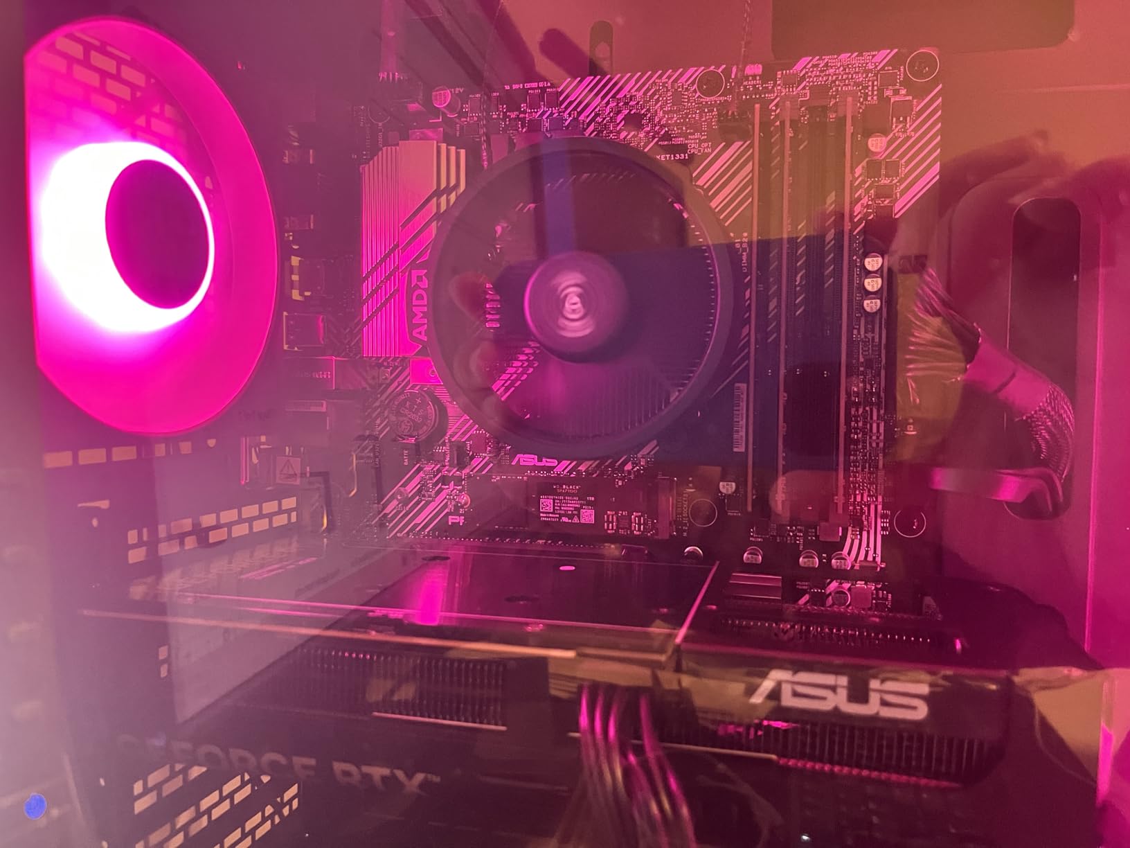 ASUS TUF Gaming B550-PLUS WiFi II AMD AM4 (3rd Gen Ryzen™) ATX Motherboard (PCIe 4.0, 6, 2.5Gb LAN, BIOS Flashback, USB 3.2 2, Addressable 2 RGB Header and Aura Sync) - Customer Photo 2