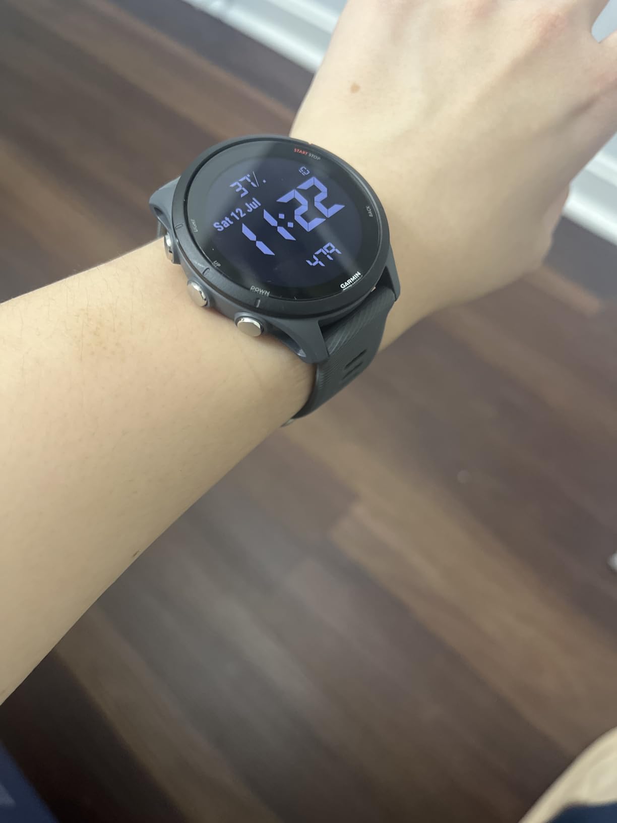 Garmin Forerunner® 255 Music, GPS Running Smartwatch with Music, Advanced Insights, Long-Lasting Battery, Black - 010-02641-20 Customer Review Garmin Forerunner® 255 Music, GPS Running Smartwatch with Music, Advanced Insights, Long-Lasting Battery, Black - 010-02641-20 - Customer Photo 2