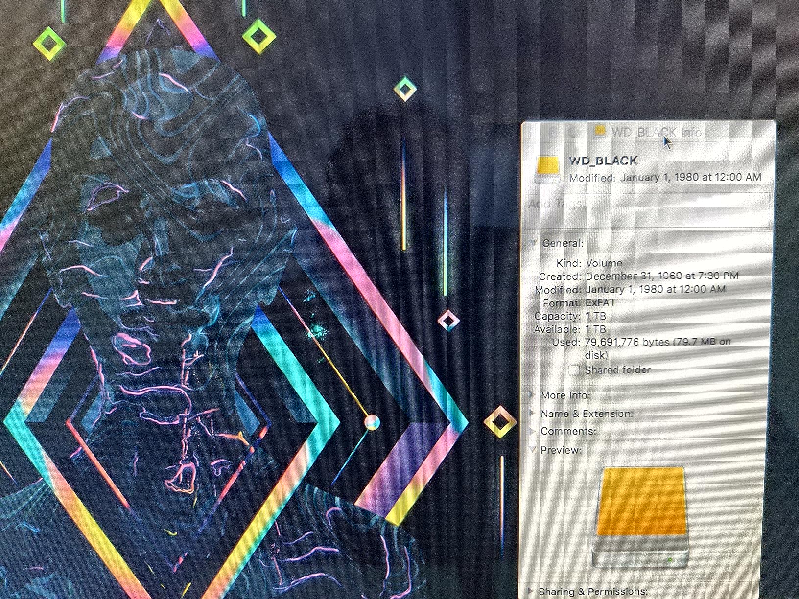 Western Digital 1TB P40 Game Drive SSD - Up to 2,000MB/s, RGB Lighting, Portable External Solid State Drive , Compatible with Playstation, Xbox, PC, & Mac - WDBAWY0010BBK-WESN Customer Review Western Digital 1TB P40 Game Drive SSD - Up to 2,000MB/s, RGB Lighting, Portable External Solid State Drive , Compatible with Playstation, Xbox, PC, & Mac - WDBAWY0010BBK-WESN - Customer Photo 2