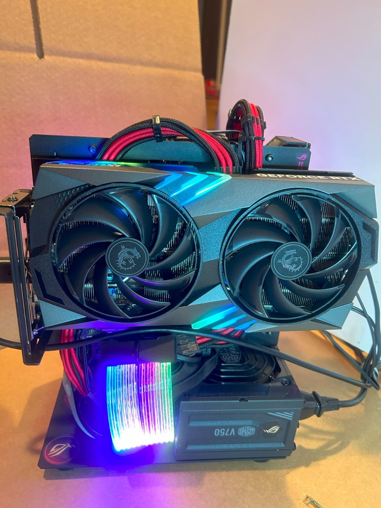 TEAMGROUP T-Force Delta RGB DDR5 Ram 32GB (2x16GB) 6000MHz PC5-48000 CL30 Intel XMP 3.0 & AMD Expo Compatible Desktop Memory Module Ram White FF4D532G6000HC30DC01 - Customer Photo 1