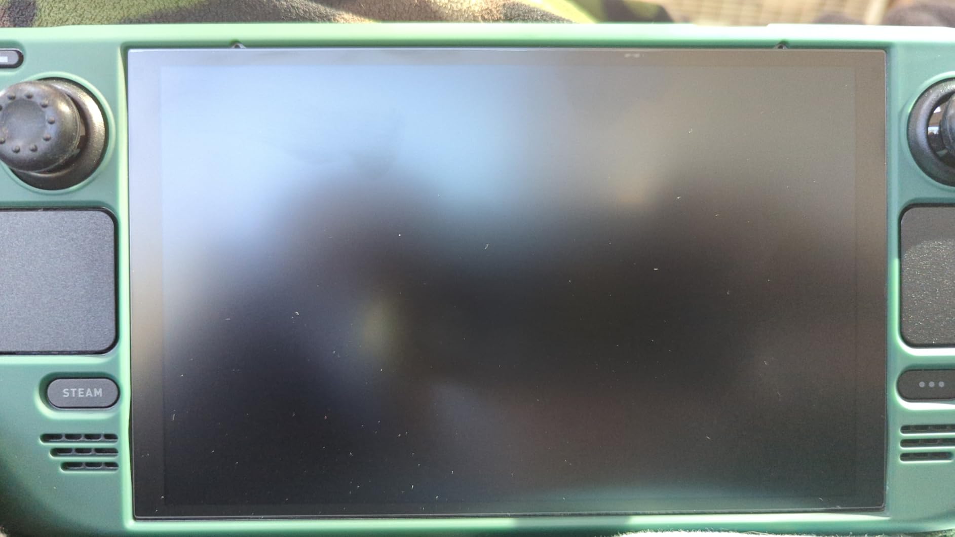 JSAUX 2-Pack Screen Protector for Steam Deck, Ultra HD Glass Protector 9H Hardness Easy to Install with Guiding Frame Scratch Resistant Tempered Glass for Steam Deck OLED, Come with Toolkits Customer Review JSAUX 2-Pack Screen Protector for Steam Deck, Ultra HD Glass Protector 9H Hardness Easy to Install with Guiding Frame Scratch Resistant Tempered Glass for Steam Deck OLED, Come with Toolkits - Customer Photo 1