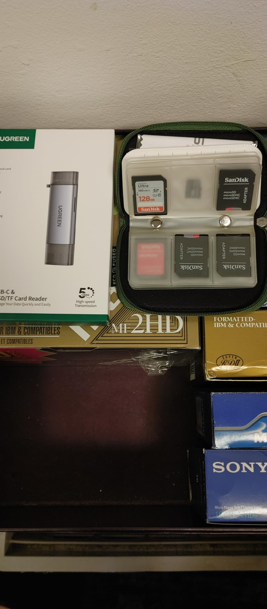 SanDisk 128GB Ultra microSDXC UHS-I Memory Card with Adapter - Up to 140MB/s, C10, U1, Full HD, A1, MicroSD Card - SDSQUAB-128G-GN6MA [New Version] - Customer Photo 2