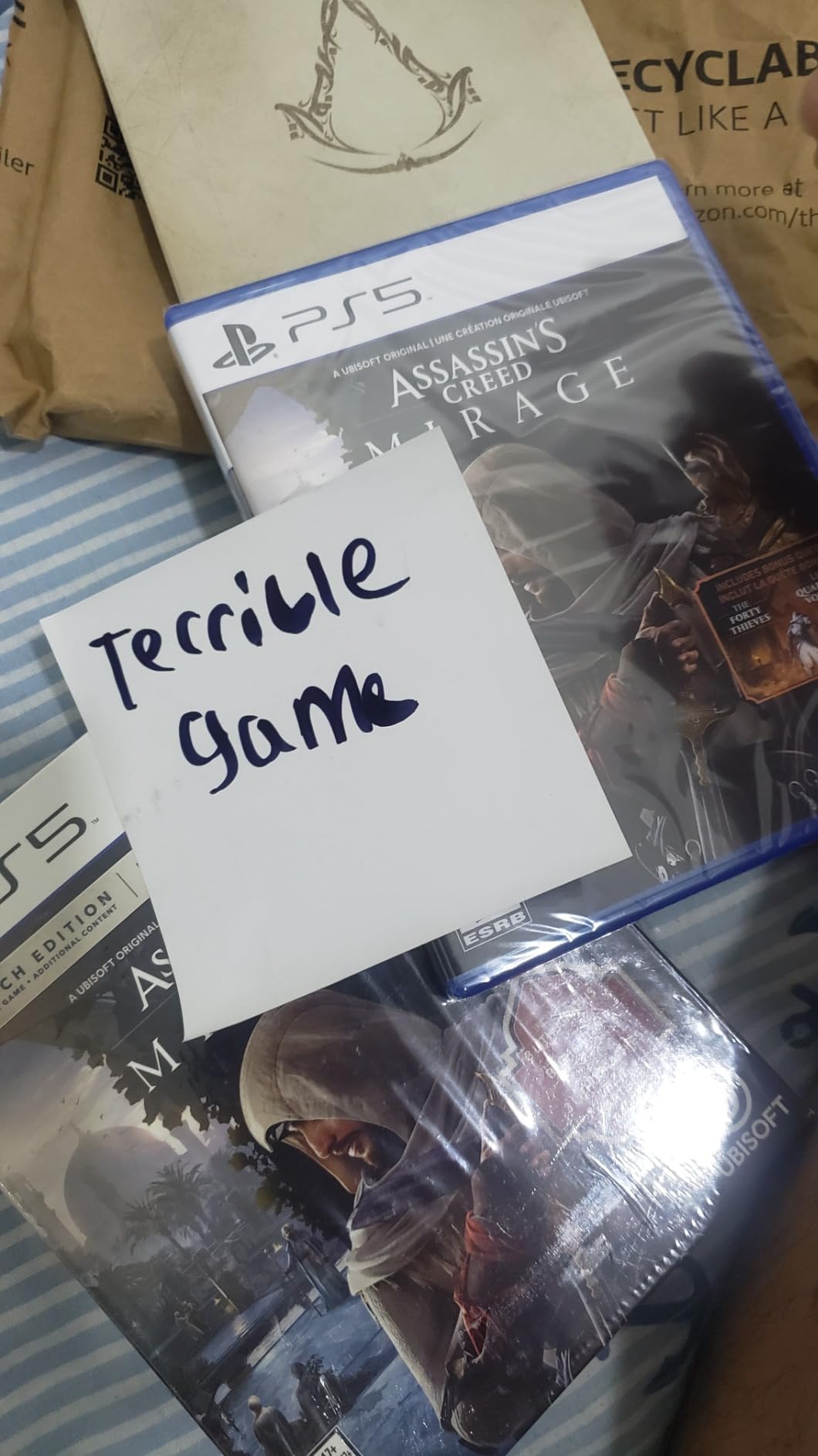 Assassin's Creed Mirage, Launch Edition - (PS5) PlayStation 5 Customer Review Assassin's Creed Mirage, Launch Edition - (PS5) PlayStation 5 - Customer Photo 2