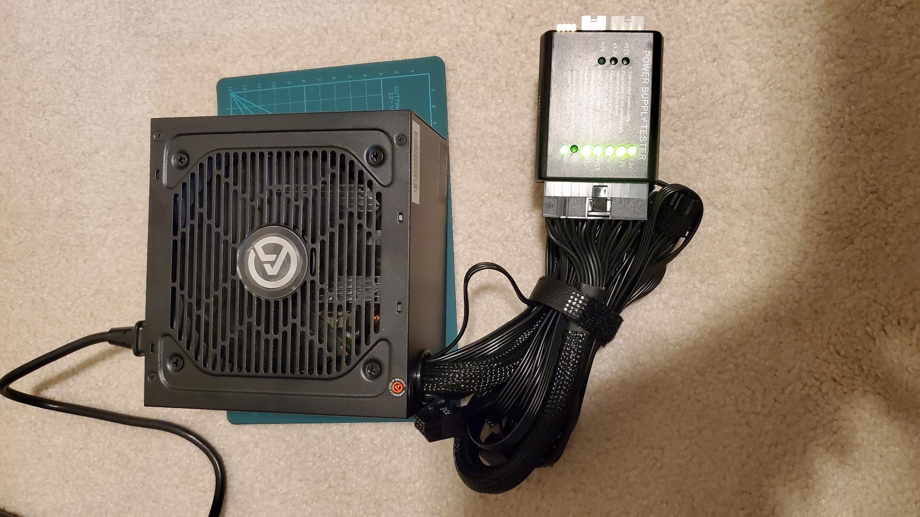 ARESGAME AGT Series 850W Power Supply, 80+ Gold Certified, Fully Modular, FDB Fan, Compact 140mm Size, 10 Year Warranty, ATX Gaming Power Supply Customer Review ARESGAME AGT Series 850W Power Supply, 80+ Gold Certified, Fully Modular, FDB Fan, Compact 140mm Size, 10 Year Warranty, ATX Gaming Power Supply - Customer Photo 1