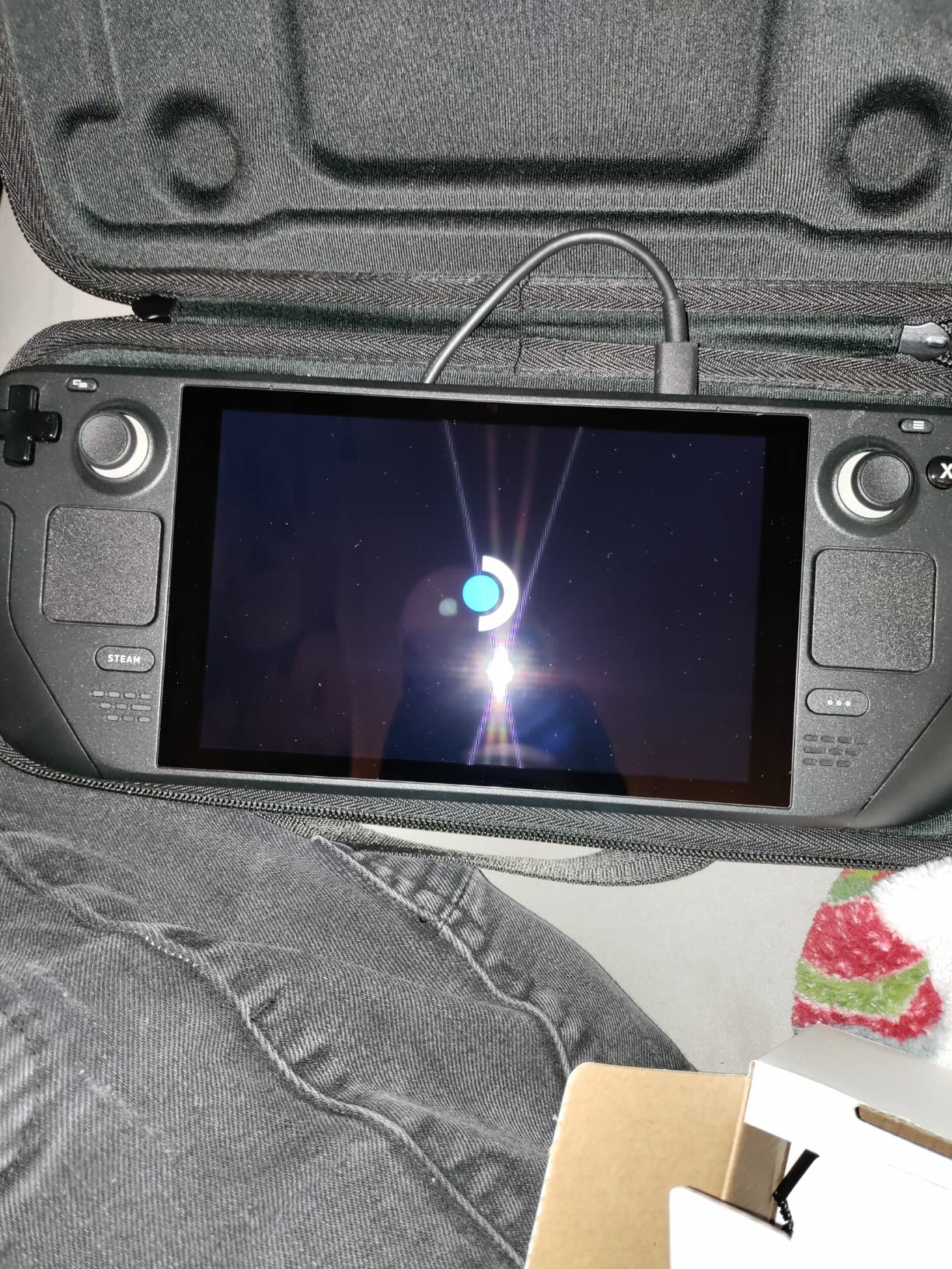 Valve Steam Deck,HDMI, 64 GB, Black Customer Review Valve Steam Deck,HDMI, 64 GB, Black - Customer Photo 1