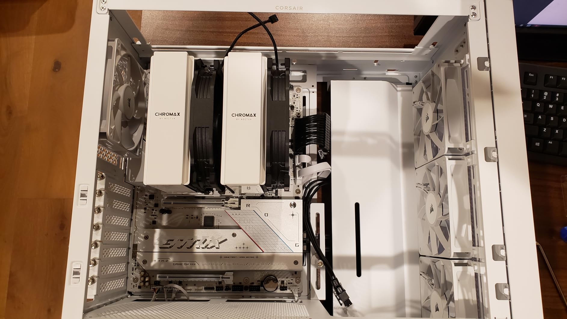 ASUS ROG Strix B650-A Gaming WiFi AMD B650 AM5 Ryzen Desktop 9000 8000 & 7000 ATX motherboard, 12 + 2 power stages, DDR5, 3x M.2 slot, PCIe 4.0, 2.5G LAN, WiFi 6E, USB 3.2 Gen 2x2 Type-C, Aura Sync customer photo 1