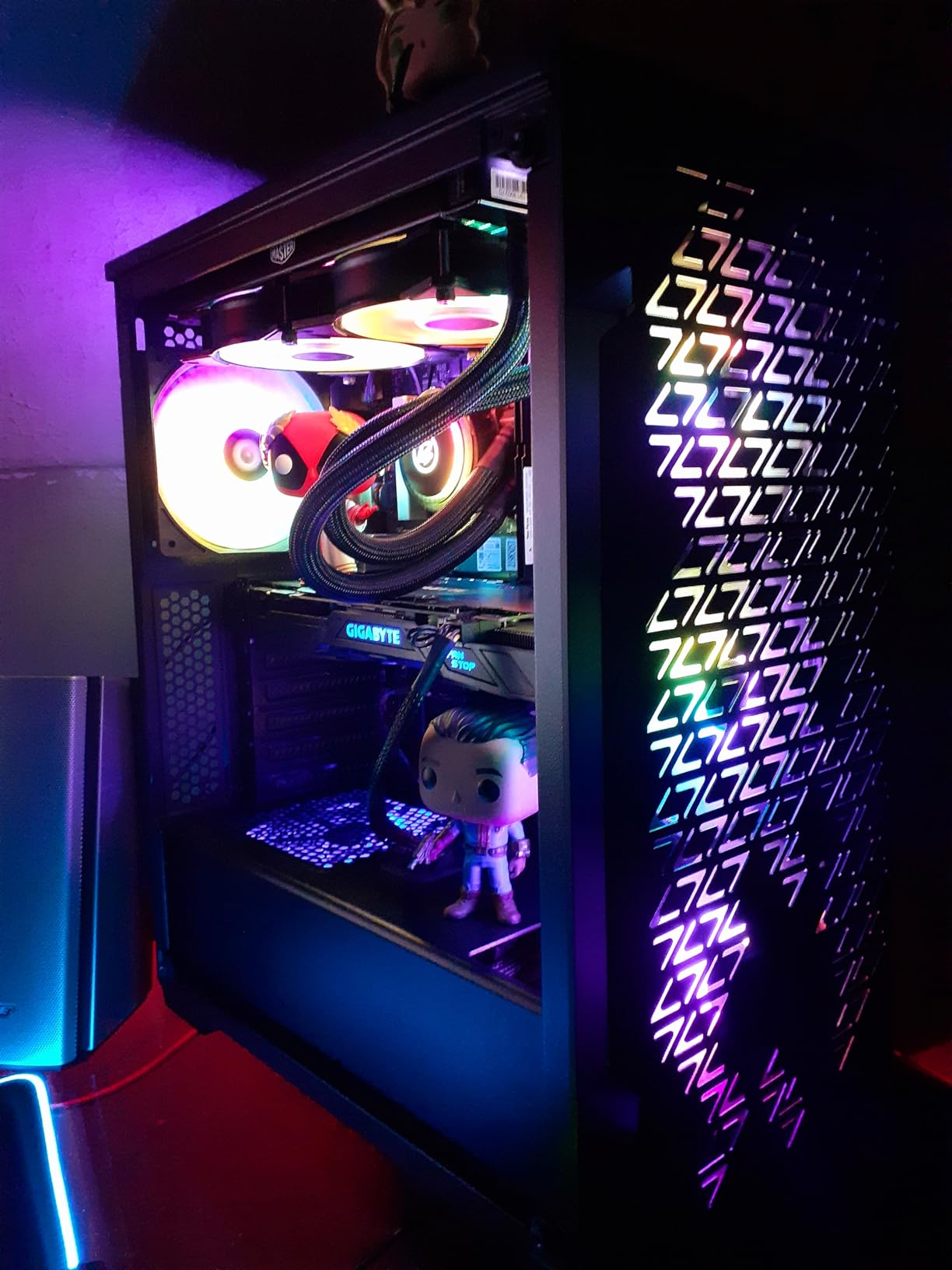 Thermalright TL-C12C-S X3 CPU Fan 120mm ARGB Case Cooler Fan, 4pin PWM Silent Computer with S-FDB Bearing Included, up to 1550RPM Cooling Fan(3 Quantities) Customer Review Thermalright TL-C12C-S X3 CPU Fan 120mm ARGB Case Cooler Fan, 4pin PWM Silent Computer with S-FDB Bearing Included, up to 1550RPM Cooling Fan(3 Quantities) - Customer Photo 1