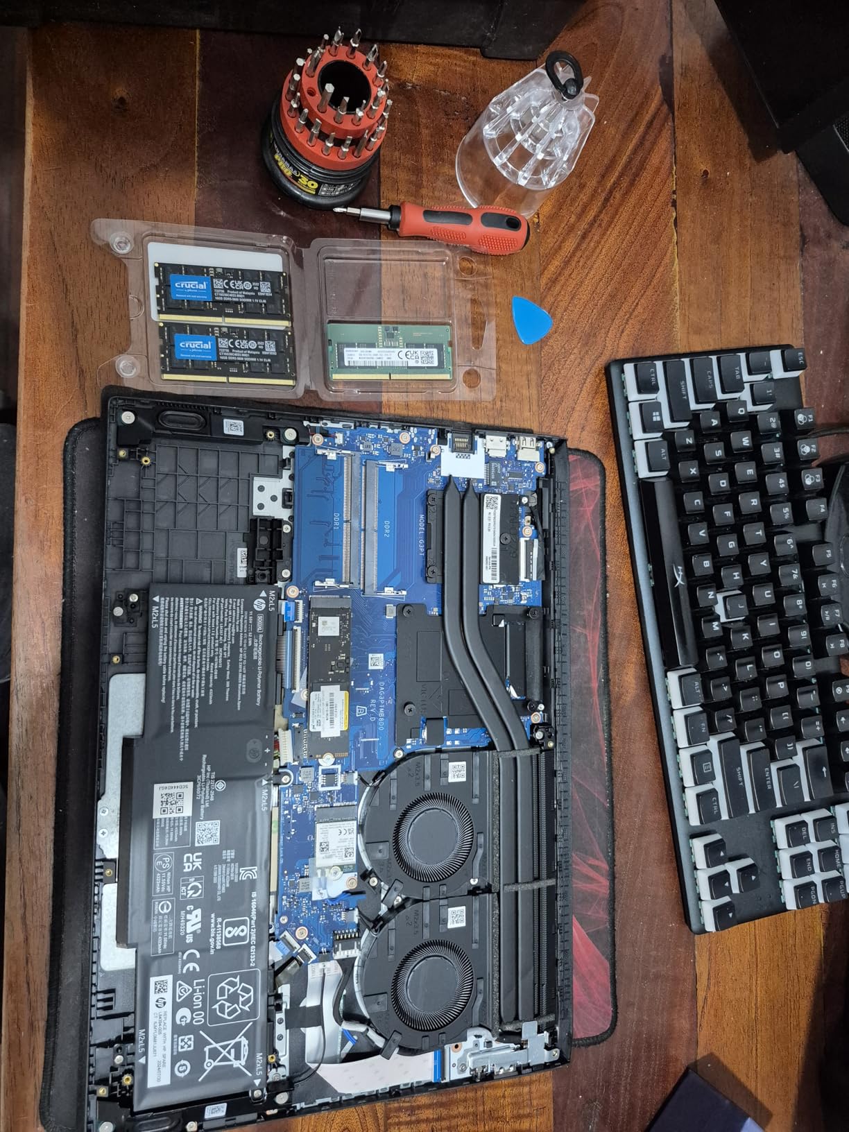 Crucial 32GB DDR5 RAM Kit (2x16GB), 5600MHz (or 5200MHz or 4800MHz) Laptop Memory 262-Pin SODIMM, Compatible with Intel Core and AMD Ryzen 7000, Black - CT2K16G56C46S5 - Customer Photo 2