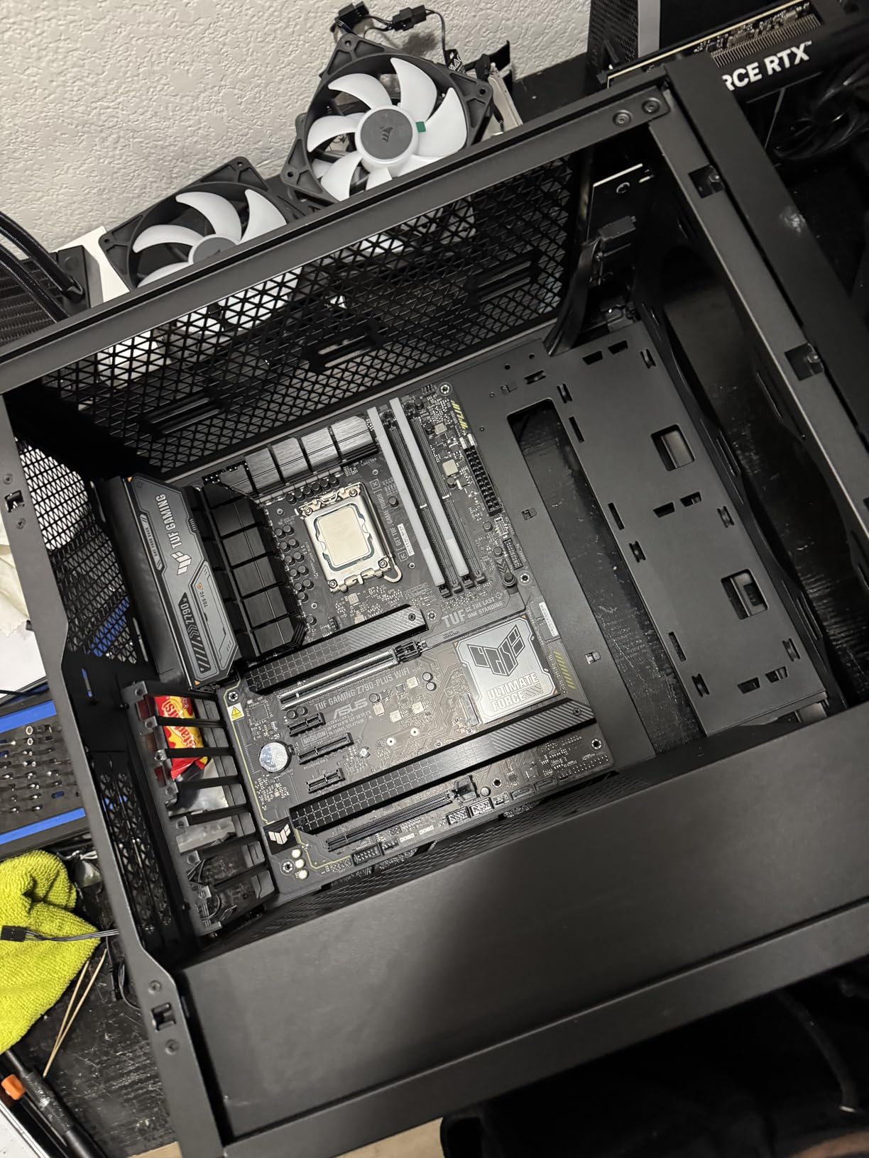 ASUS TUF Gaming Z790-Plus WiFi LGA 1700 (Intel 14th, 12th & 13th Gen) ATX Gaming Motherboard (PCIe 5.0, DDR5, 4xM.2 Slots, 16+1 DrMOS, WiFi 6, 2.5Gb LAN, Front USB 3.2 Gen 2 Type-C, Thunderbolt 4, Aura RGB) customer photo 2