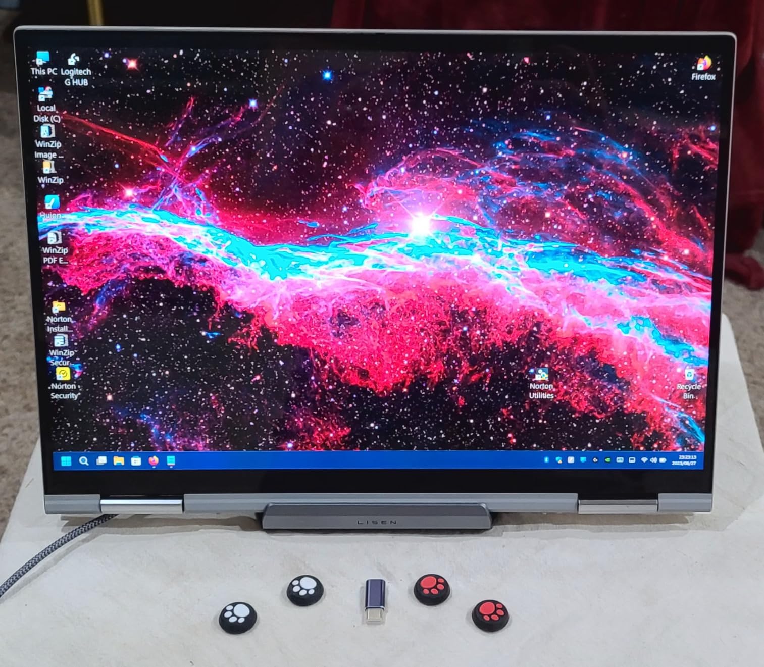 LISEN 10-IN-1 Docking Station for Steam Deck OLED&ROG Ally X&Legion Go, Dual Cooling Fan 5 USB Ports and 4K@60Hz, 100W Charging Port Support ROG Ally 30W Mode, Gigabit Ethernet Fit for Steam Deck OLED Customer Review LISEN 10-IN-1 Docking Station for Steam Deck OLED&ROG Ally X&Legion Go, Dual Cooling Fan 5 USB Ports and 4K@60Hz, 100W Charging Port Support ROG Ally 30W Mode, Gigabit Ethernet Fit for Steam Deck OLED - Customer Photo 1