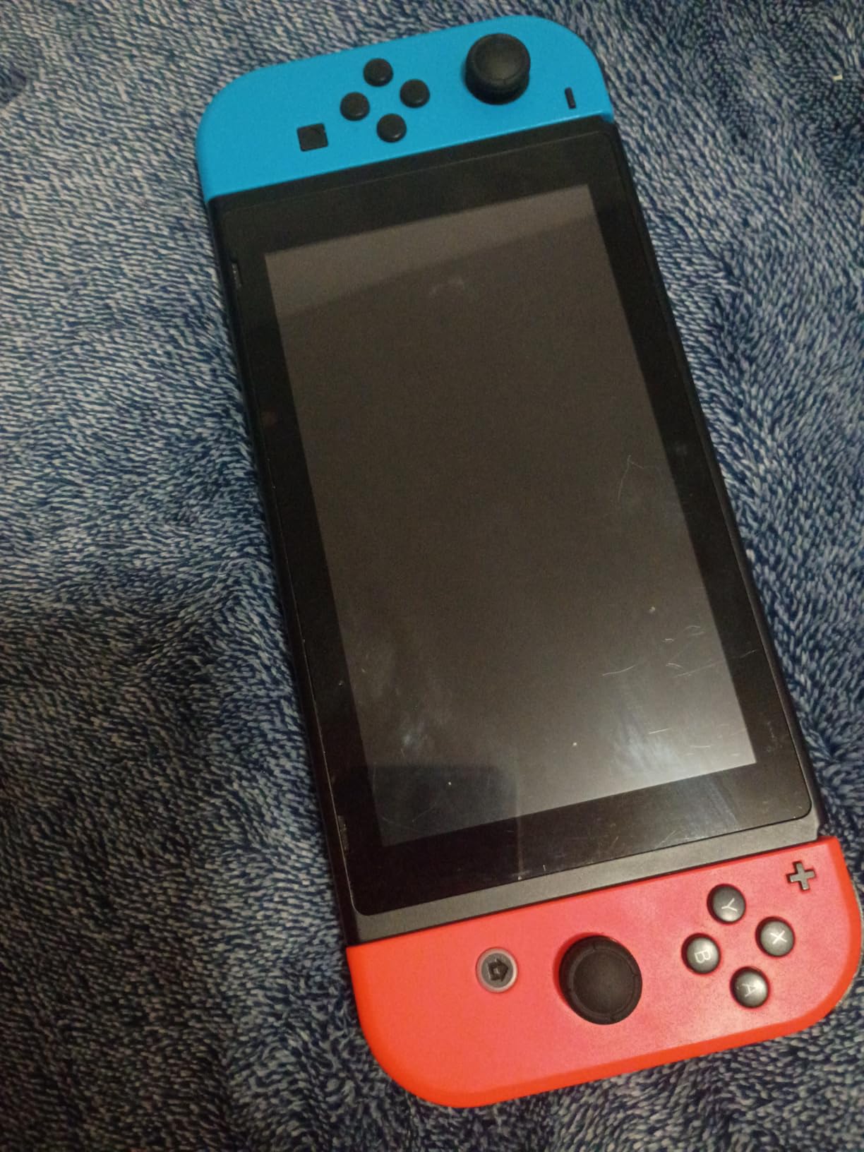 Nintendo Switch™ with Neon Blue and Neon Red Joy‑Con™ (Renewed) - Customer Photo 1