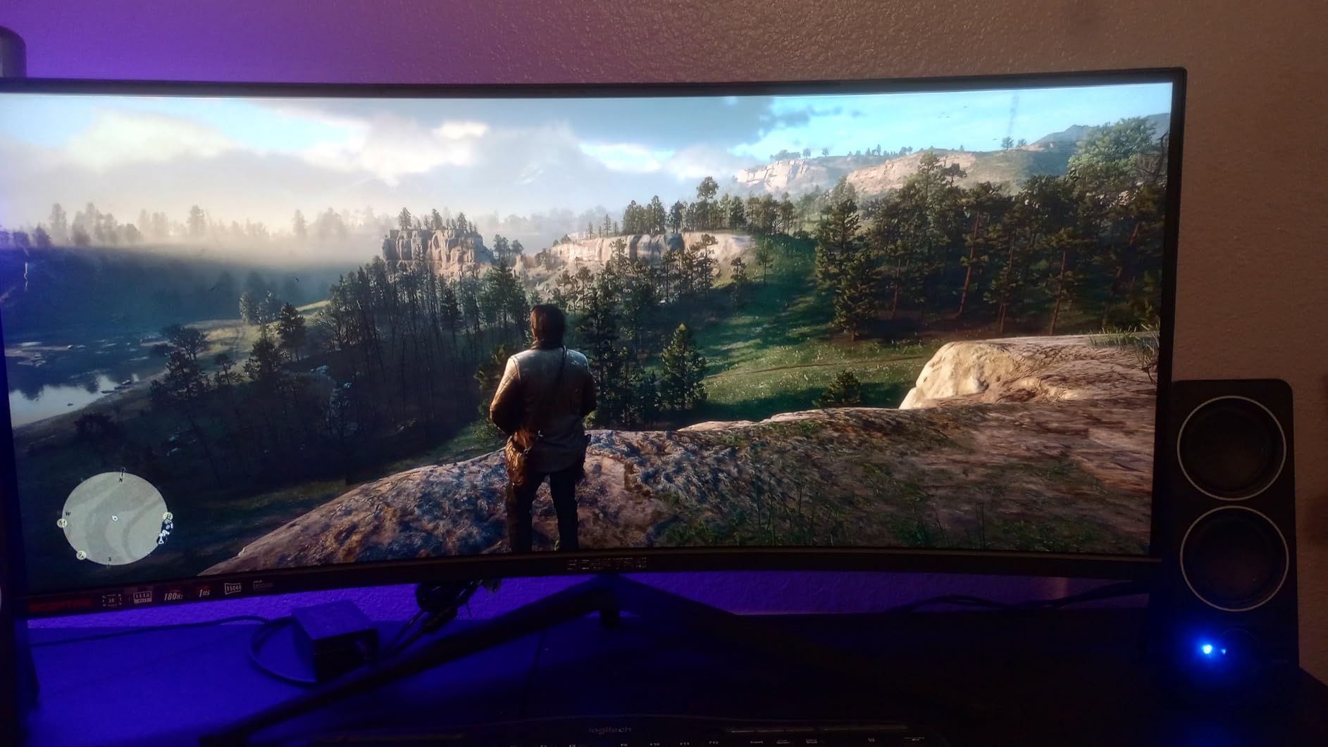 Sceptre 34-Inch Curved Ultrawide WQHD Monitor (3444 × 1440), R1500, up to 180Hz/165Hz, DisplayPort x2, 99% sRGB, 1ms, Built-in Speakers, Machine Black, 2025 (C345B-QUT168) customer photo 1