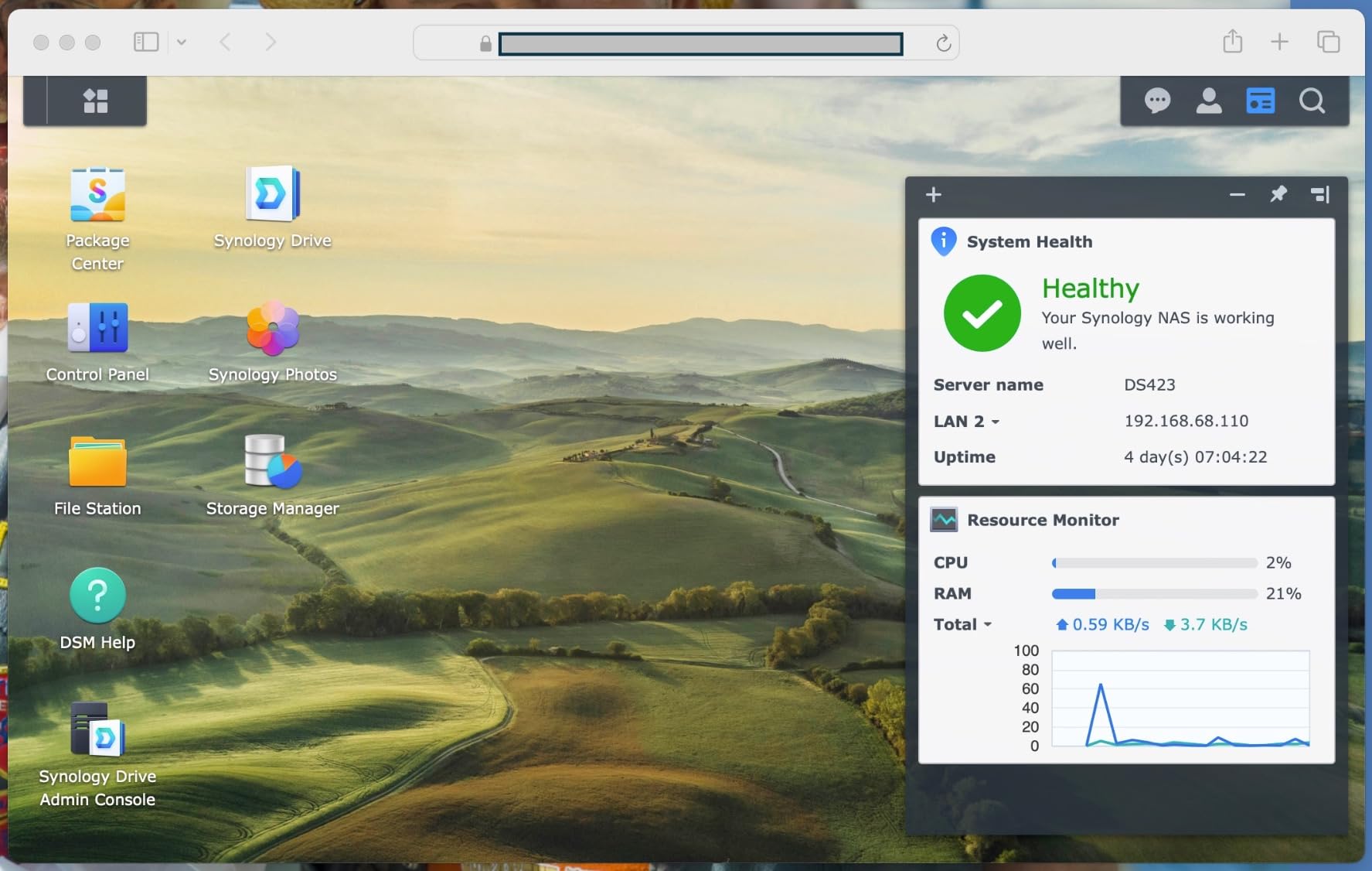 Synology 1-Bay DiskStation DS124 (Diskless) customer photo 1