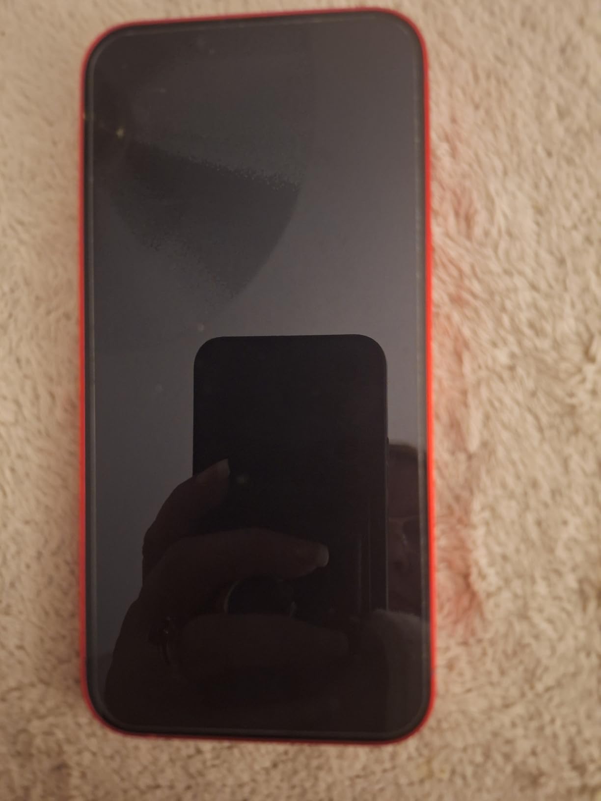 Apple iPhone (Renewed Premium) 14, 128GB, (Product) Red - Unlocked - Customer Photo 1