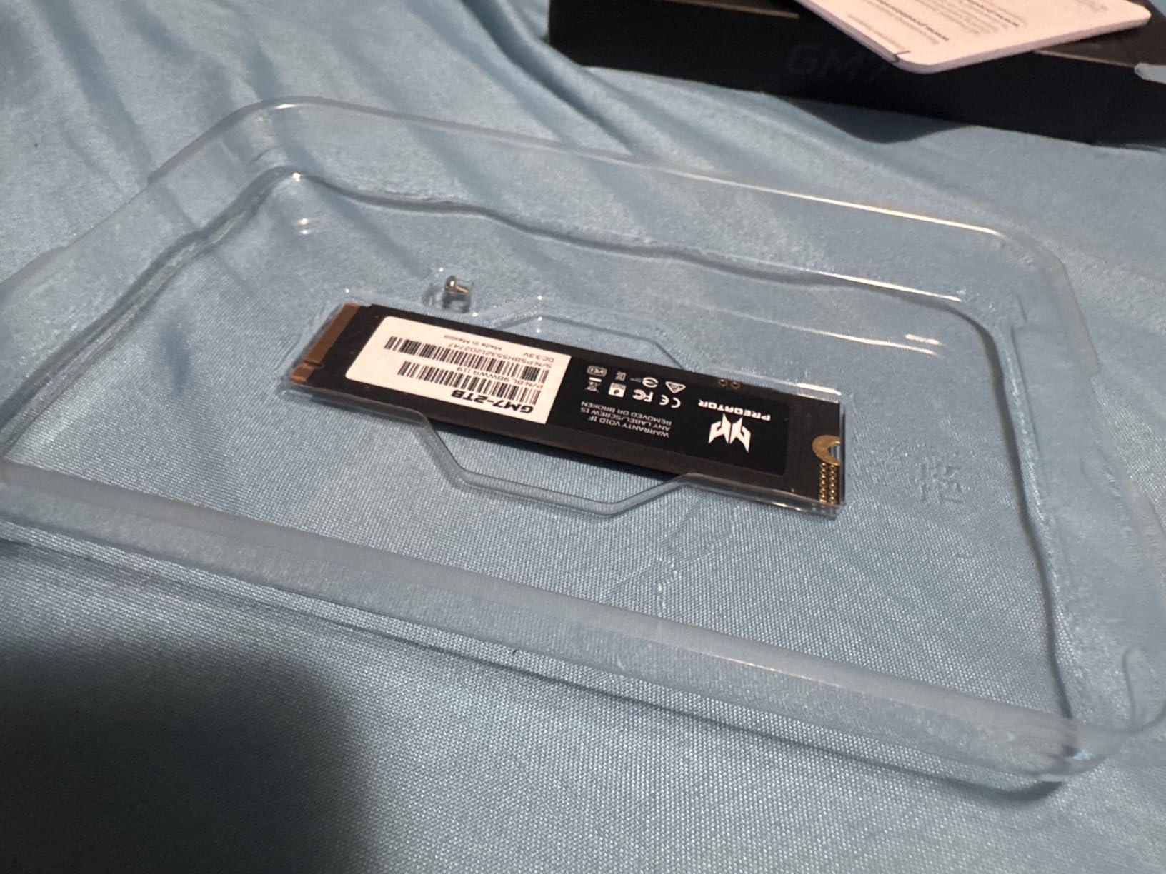 acer Predator GM7 1TB SSD: M.2 2280 PCIe Gen 4 x4 NVMe 2.0, Read Speed Up to 7400 MB/s, Internal PC Solid State Drive for Laptop, Desktop and PS5 Customer Review acer Predator GM7 1TB SSD: M.2 2280 PCIe Gen 4 x4 NVMe 2.0, Read Speed Up to 7400 MB/s, Internal PC Solid State Drive for Laptop, Desktop and PS5 - Customer Photo 2