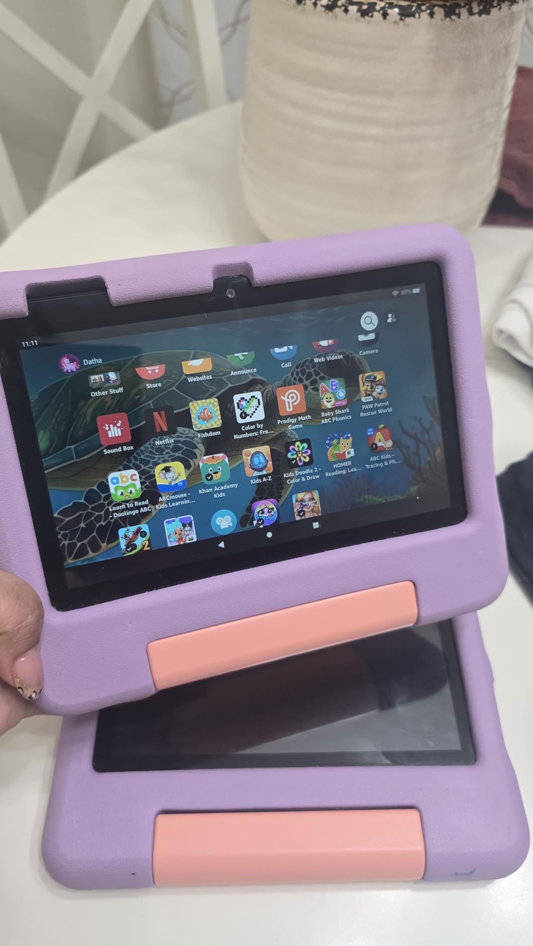 Amazon Fire 7 Kids tablet (newest model) ages 3-7. Top-selling 7