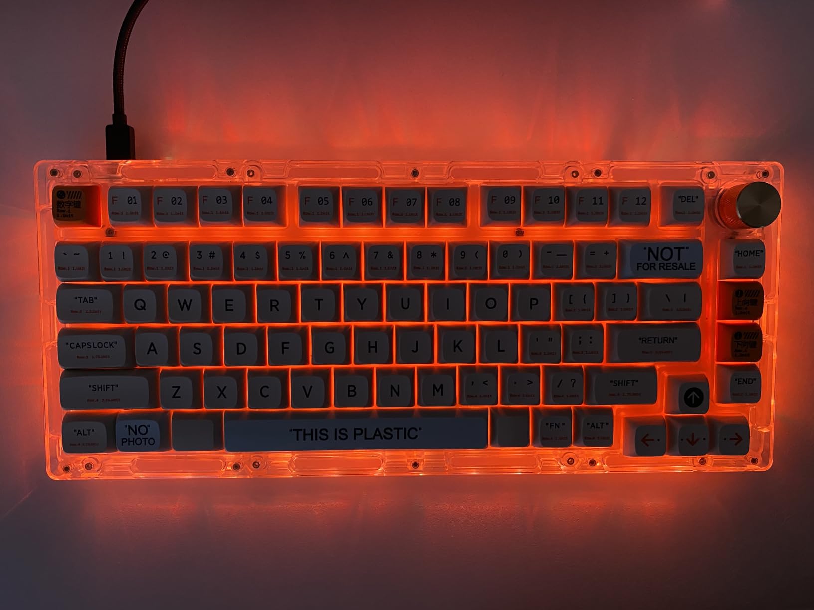 GK GAMAKAY SN75 75% Mechanical Keyboard Kit, VIA Programmable Hot Swap Tri-Mode Bluetooth/Type-C/2.4G Wireless RGB Customized Keyboard Kit, PCB Mounting Plate EVA Sound Insulation Mat (Black) Customer Review GK GAMAKAY SN75 75% Mechanical Keyboard Kit, VIA Programmable Hot Swap Tri-Mode Bluetooth/Type-C/2.4G Wireless RGB Customized Keyboard Kit, PCB Mounting Plate EVA Sound Insulation Mat (Black) - Customer Photo 1