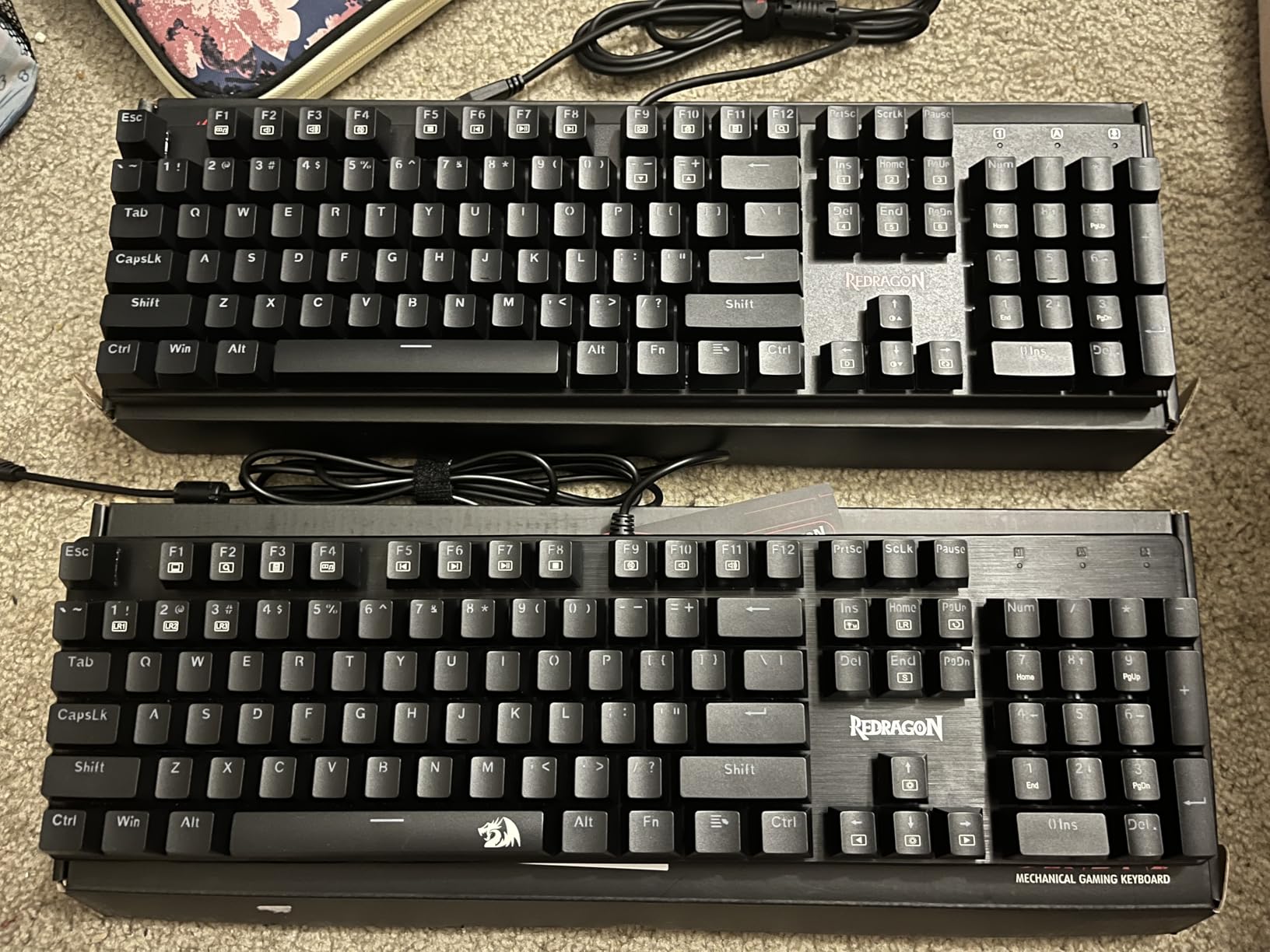 Redragon Mechanical Gaming Keyboard Wired, 11 Programmable Backlit Modes, Hot-Swappable Red Switch, Anti-Ghosting, Double-Shot PBT Keycaps, Light Up Keyboard for PC Mac Customer Review Redragon Mechanical Gaming Keyboard Wired, 11 Programmable Backlit Modes, Hot-Swappable Red Switch, Anti-Ghosting, Double-Shot PBT Keycaps, Light Up Keyboard for PC Mac - Customer Photo 1