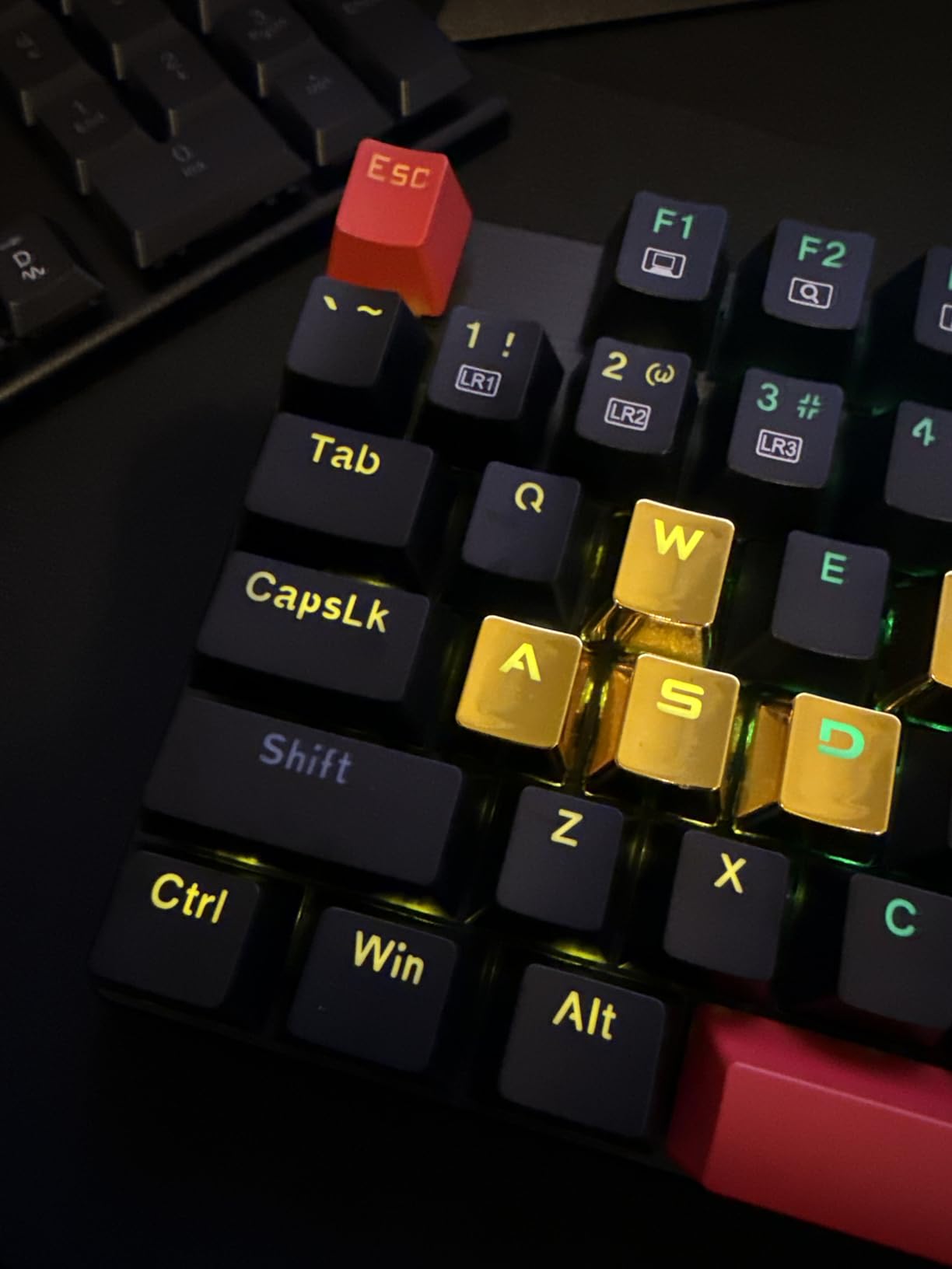 Redragon Mechanical Gaming Keyboard Wired, 11 Programmable Backlit Modes, Hot-Swappable Red Switch, Anti-Ghosting, Double-Shot PBT Keycaps, Light Up Keyboard for PC Mac Customer Review Redragon Mechanical Gaming Keyboard Wired, 11 Programmable Backlit Modes, Hot-Swappable Red Switch, Anti-Ghosting, Double-Shot PBT Keycaps, Light Up Keyboard for PC Mac - Customer Photo 4