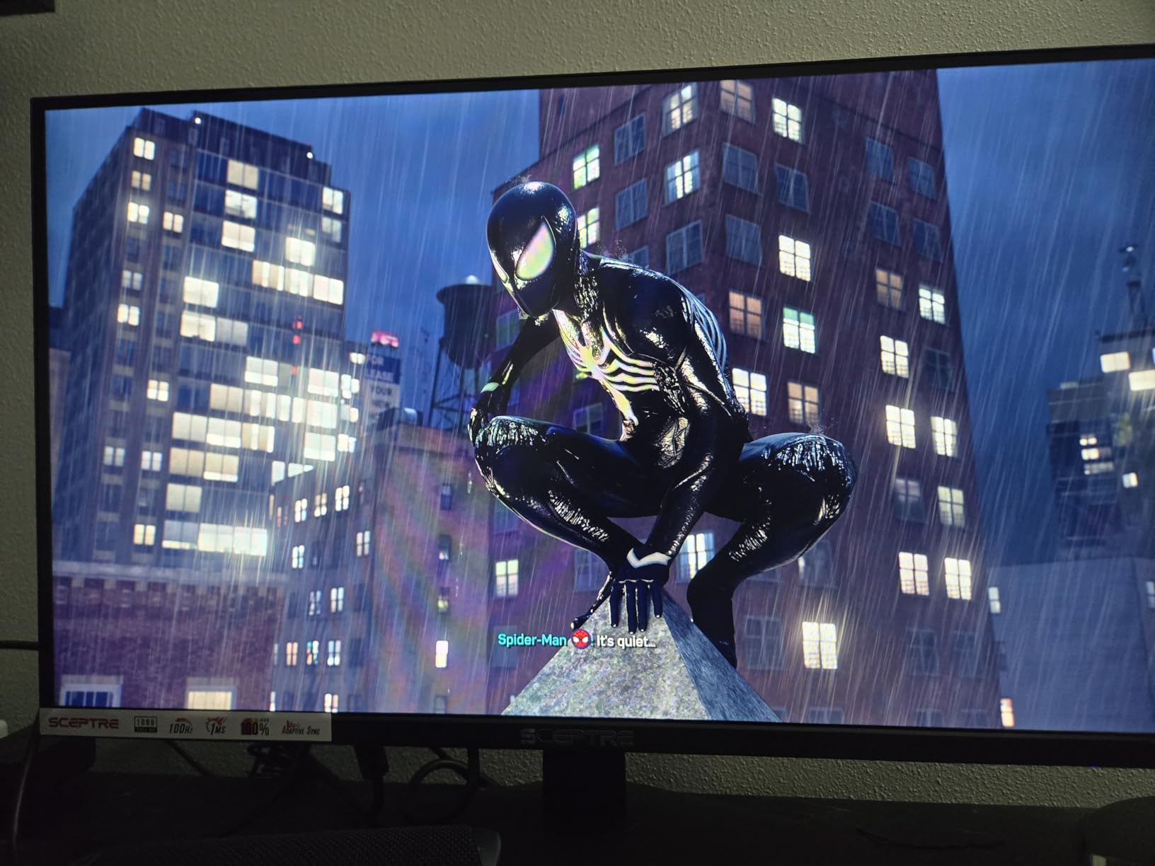 Sceptre New 27-inch Gaming Monitor 100Hz 1ms DisplayPort HDMI x2 100% sRGB AMD FreeSync Build-in Speakers, Eye Care Frameless Machine Black 2025 (E275W-FW100T Series) Customer Review Sceptre New 27-inch Gaming Monitor 100Hz 1ms DisplayPort HDMI x2 100% sRGB AMD FreeSync Build-in Speakers, Eye Care Frameless Machine Black 2025 (E275W-FW100T Series) - Customer Photo 5