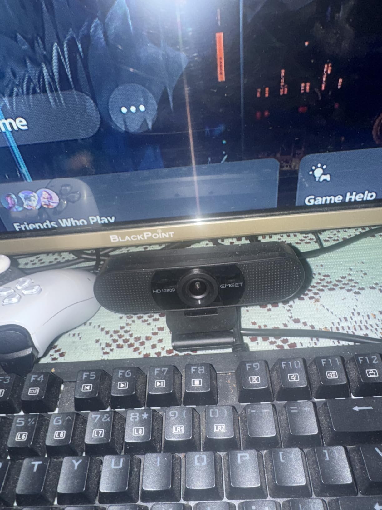 EMEET C960 4K Webcam for PC, 4K UHD Sony Sensor, PDAF Auto Focus, Dual AI Noise-Cancelling Mics, Auto Light Correction, 73° FOV, Plug&Play Webcam w/Privacy Cover, Works w/Zoom/Teams/Skype/Google Meet Customer Review EMEET C960 4K Webcam for PC, 4K UHD Sony Sensor, PDAF Auto Focus, Dual AI Noise-Cancelling Mics, Auto Light Correction, 73° FOV, Plug&Play Webcam w/Privacy Cover, Works w/Zoom/Teams/Skype/Google Meet - Customer Photo 1