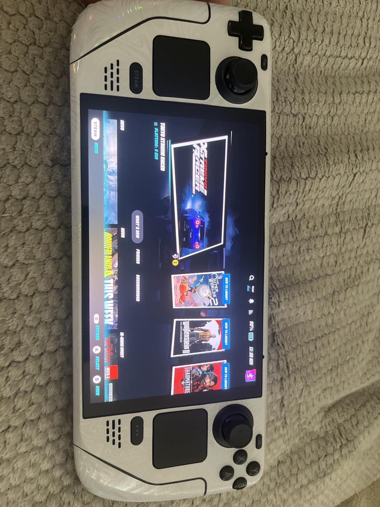 Valve Steam Deck OLED 512GB Handheld Gaming Console - Featuring A High Dynamic Range Screen, A Longer-lasting Battery, Faster Downloads, And Much More Customer Review Valve Steam Deck OLED 512GB Handheld Gaming Console - Featuring A High Dynamic Range Screen, A Longer-lasting Battery, Faster Downloads, And Much More - Customer Photo 1