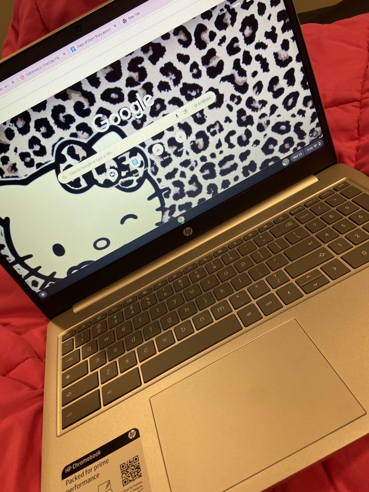 HP 15.6 HD Premium Chromebook, Intel Celeron N Processor 3.7GHz Turbo Speed, 8GB Ram, 64GB SSD, Ultra-Fast WiFi Up to 1700 Mbps, Chrome OS, Arctic Sliver - Customer Photo 3