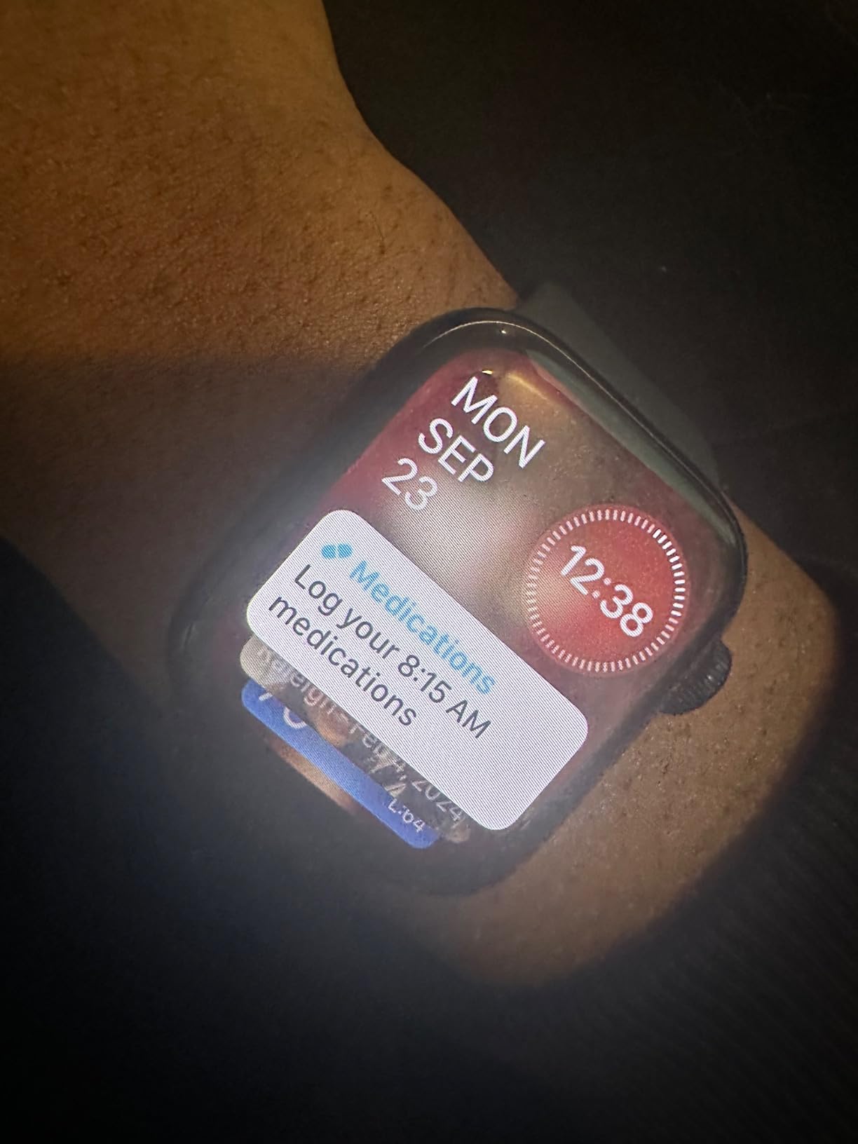 Apple Watch Series 9 [GPS 41mm] Smartwatch with Midnight Aluminum Case with Midnight Sport Loop One Size. Fitness Tracker, ECG Apps, Always-On Retina Display, Carbon Neutral - Customer Photo 1