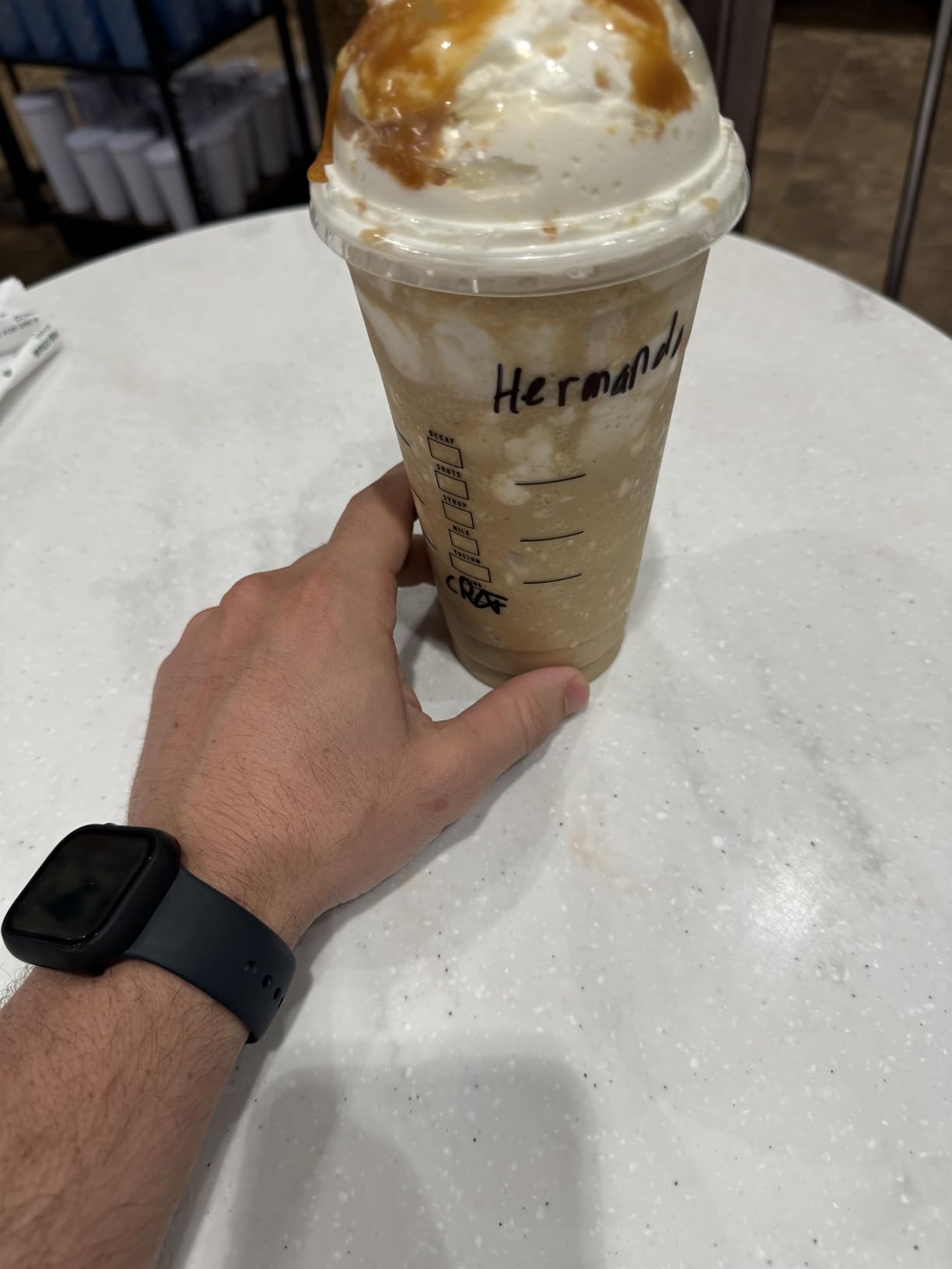 Apple Watch Series 9 [GPS 41mm] Smartwatch with Midnight Aluminum Case with Midnight Sport Loop One Size. Fitness Tracker, ECG Apps, Always-On Retina Display, Carbon Neutral - Customer Photo 4