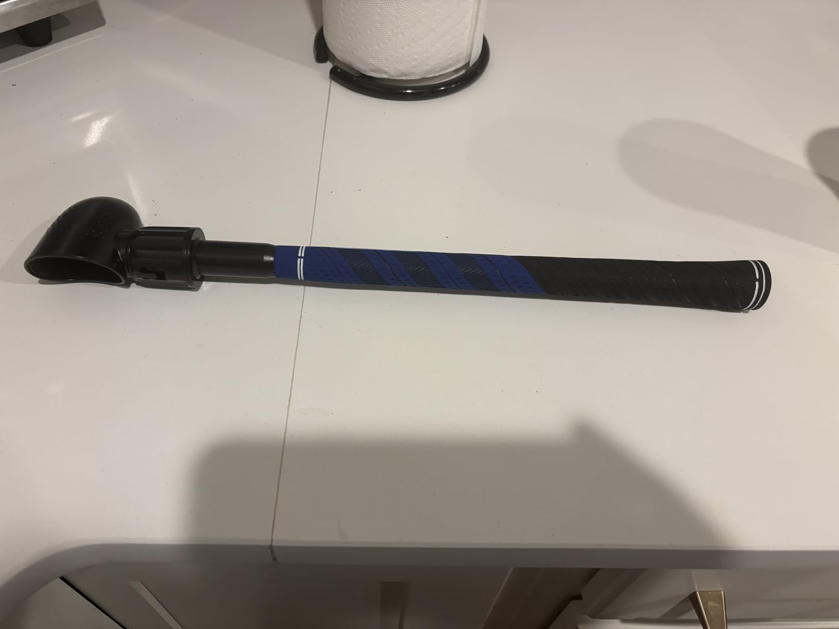 YOGES VR Golf Club Attachment Compatible with Meta Quest 3S/ Quest 3/ Oculus Quest 2 Controller, Non-Slip VR Golf Handle Grips 90 Degree Keep Tracking for Golf VR Games (ONLY for Right Controller) - Customer Photo 1