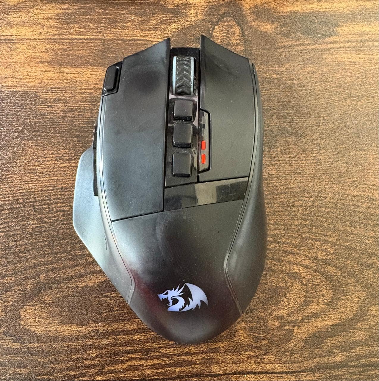 Redragon Wireless Gaming Mouse, Tri-Mode 2.4G/USB-C/Bluetooth Ergonomic Mouse Gaming, 8000 DPI, RGB Backlit Programmable Wireless Mouse, Rechargeable, 250 Hrs for Laptop PC Mac, M814 Customer Review Redragon Wireless Gaming Mouse, Tri-Mode 2.4G/USB-C/Bluetooth Ergonomic Mouse Gaming, 8000 DPI, RGB Backlit Programmable Wireless Mouse, Rechargeable, 250 Hrs for Laptop PC Mac, M814 - Customer Photo 1