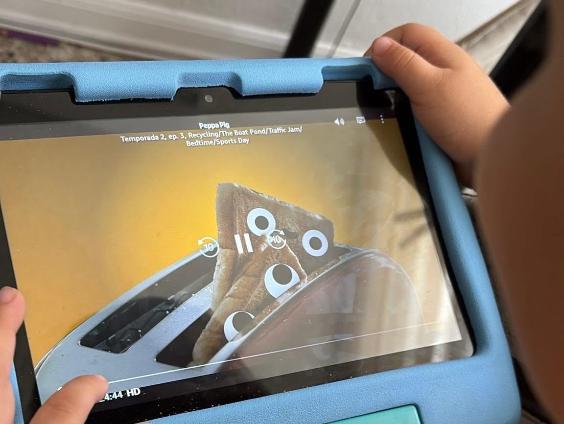 Amazon Fire HD 8 Kids tablet (newest model), ages 3-7. With bright 8