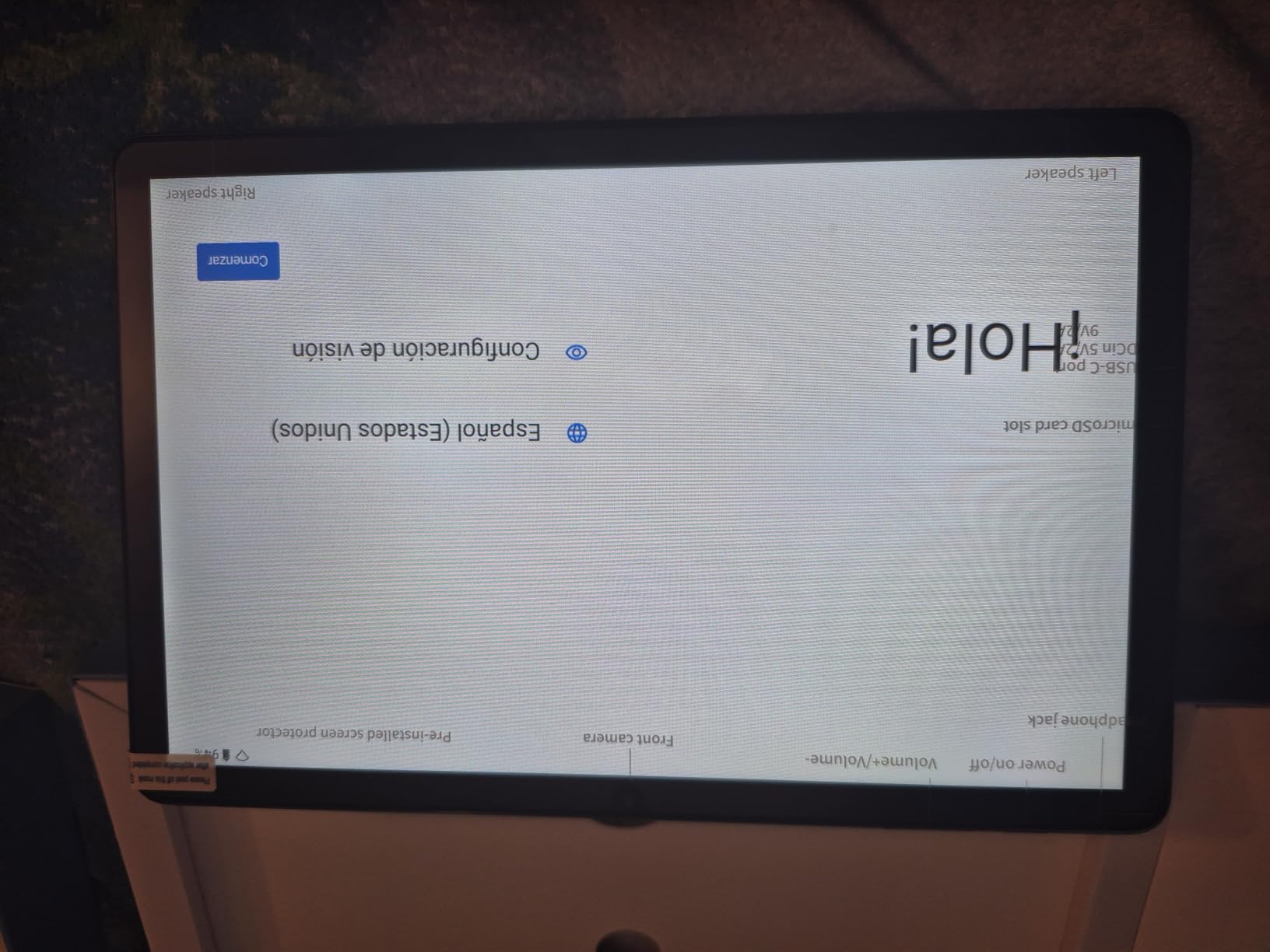 Android 15 Tablet,11 Inch Tablets with Octa Core Processor, 12GB RAM 128GB ROM 1TB Expand, Widevine L1, 8000mAh Battery, 2.4/5Ghz Dual WiFi/GPS/FM, 5/8MP Cameras, Case Included, Black Customer Review Android 15 Tablet,11 Inch Tablets with Octa Core Processor, 12GB RAM 128GB ROM 1TB Expand, Widevine L1, 8000mAh Battery, 2.4/5Ghz Dual WiFi/GPS/FM, 5/8MP Cameras, Case Included, Black - Customer Photo 4