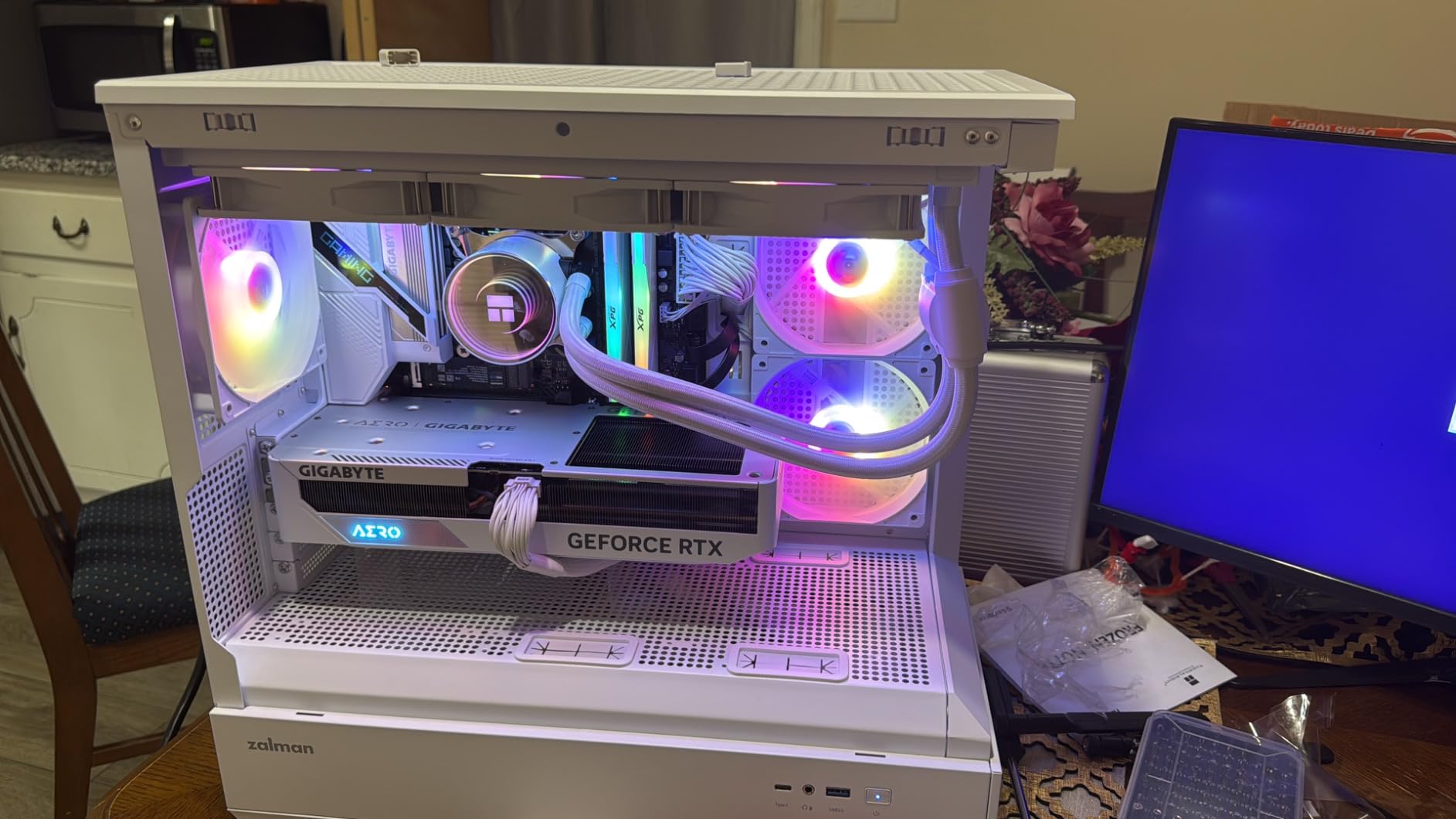 GIGABYTE B760M Gaming Plus WiFi DDR4 LGA 1700 Intel B760 M-ATX Motherboard with DDR4, 2* M.2, PCIe 4.0, Front USB 3.2 Gen 1 Type-C, WiFi 6 GbE LAN, Q-Flash Plus, PCIe EZ-Latch - Customer Photo 2