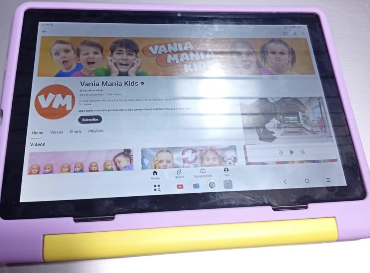 Kids Tablet, Android 14 Tablet for Kids 10 inch Octa-Core with Case, 64GB 1TB TF Card Expandable for Toddler Children, Parental Control, Dual Camera, WiFi,Gift - Customer Photo 1