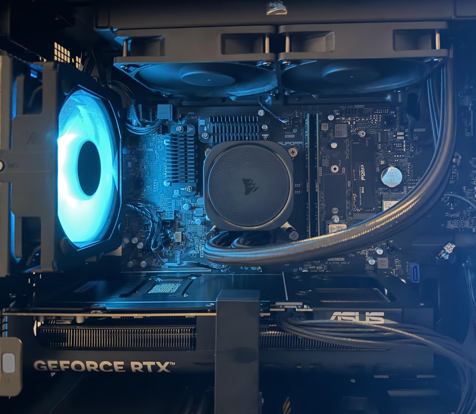 CORSAIR Nautilus 360 RS ARGB Liquid CPU Cooler – 360mm AIO – Low-Noise – Direct Motherboard Connection – Daisy-Chain – Intel LGA 1851/1700, AMD AM5/AM4 – 3X RS120 ARGB Fans Included – Black Customer Review CORSAIR Nautilus 360 RS ARGB Liquid CPU Cooler – 360mm AIO – Low-Noise – Direct Motherboard Connection – Daisy-Chain – Intel LGA 1851/1700, AMD AM5/AM4 – 3X RS120 ARGB Fans Included – Black - Customer Photo 1