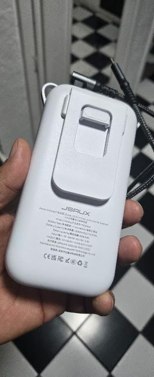 JSAUX Battery Pack Compatible with Meta Quest 3S/3/2, 10000mAh PD Fast Portable Rechargeble Power Bank (Extend 4-6 H Playtime) with Belt Clip and Lanyard,for Oculus 3S/3/2, PS VR2, Pico 4 Accessories - Customer Photo 2