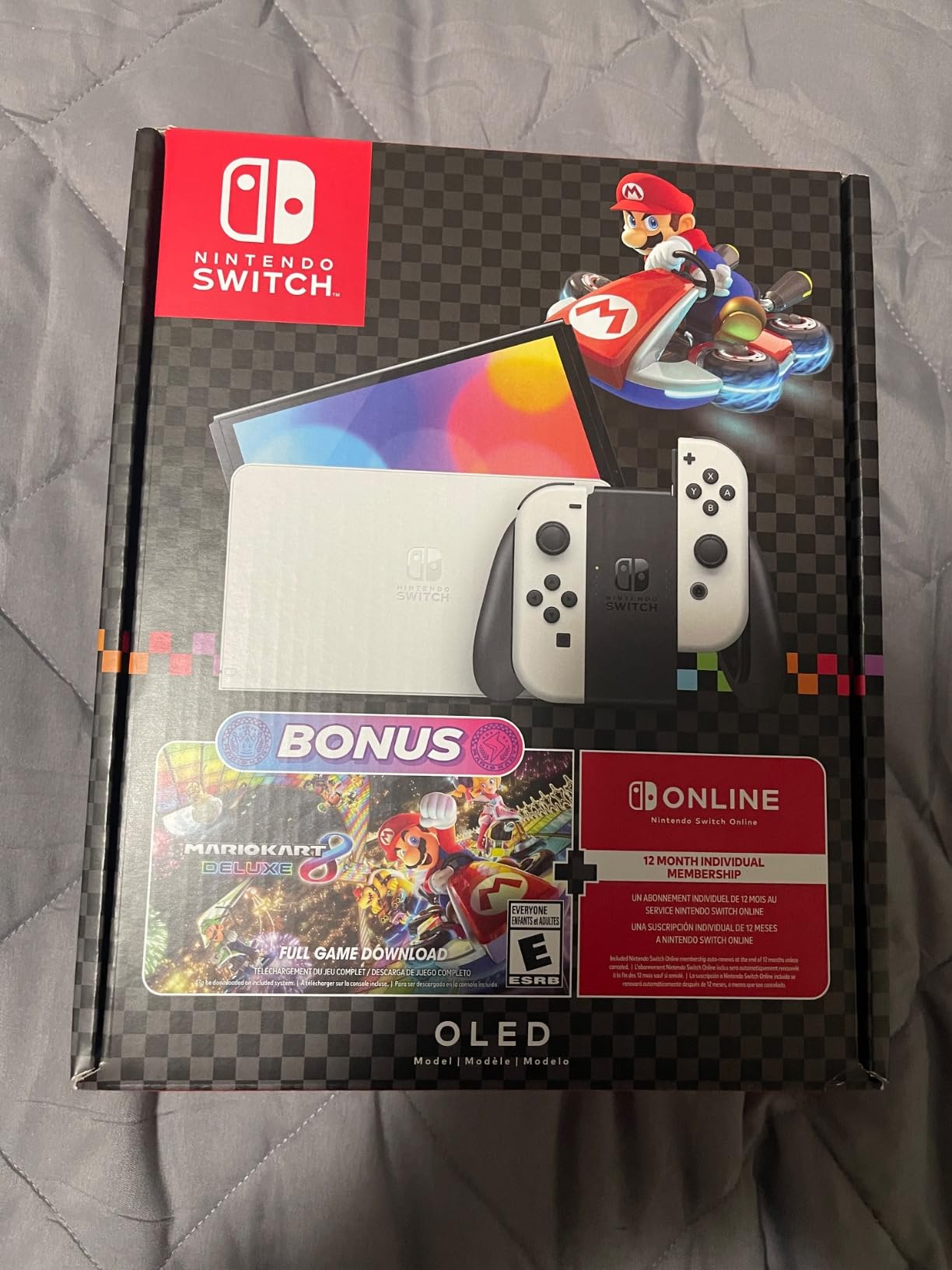 Nintendo Switch™ – OLED Model Mario Kart™ 8 Deluxe Bundle Customer Review Nintendo Switch™ – OLED Model Mario Kart™ 8 Deluxe Bundle - Customer Photo 1