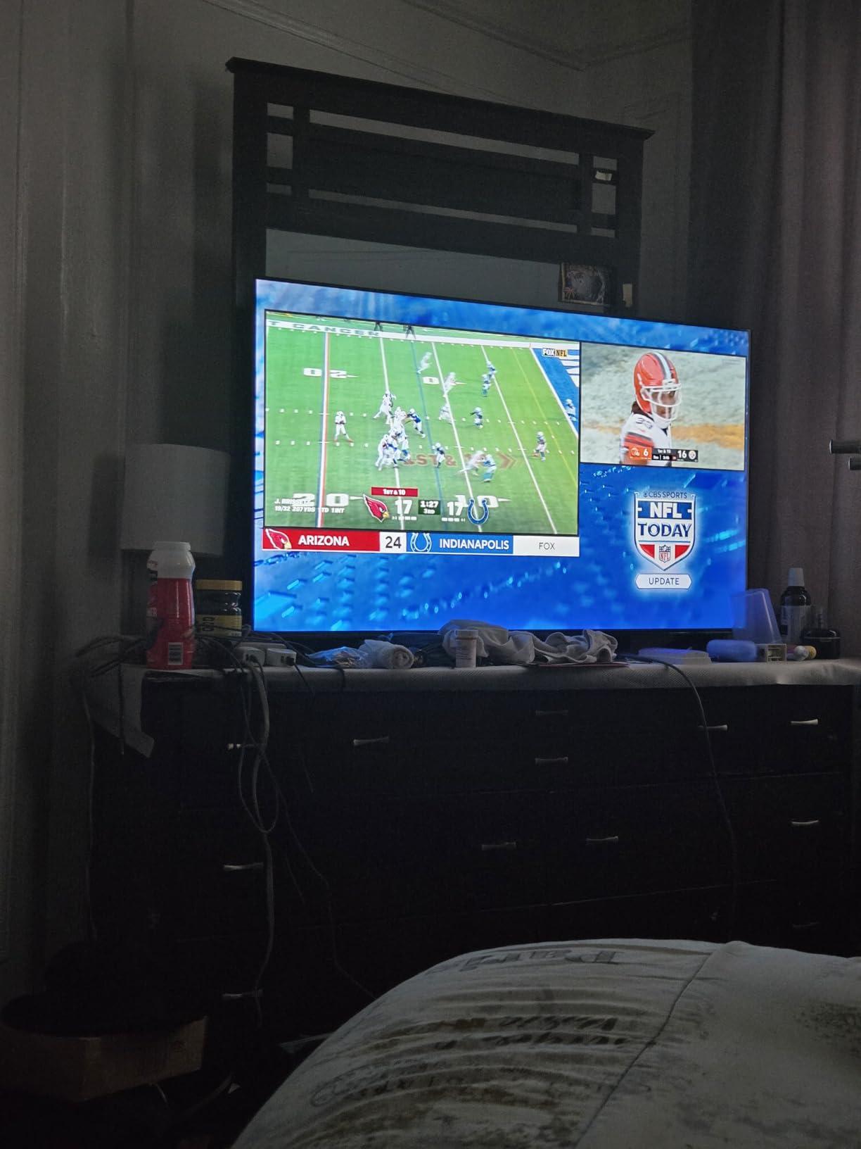 INSIGNIA 55-inch Class QF Series LED 4K UHD QLED Smart Fire TV with Alexa Voice Remote (NS55-UQFL26) - Customer Photo 1