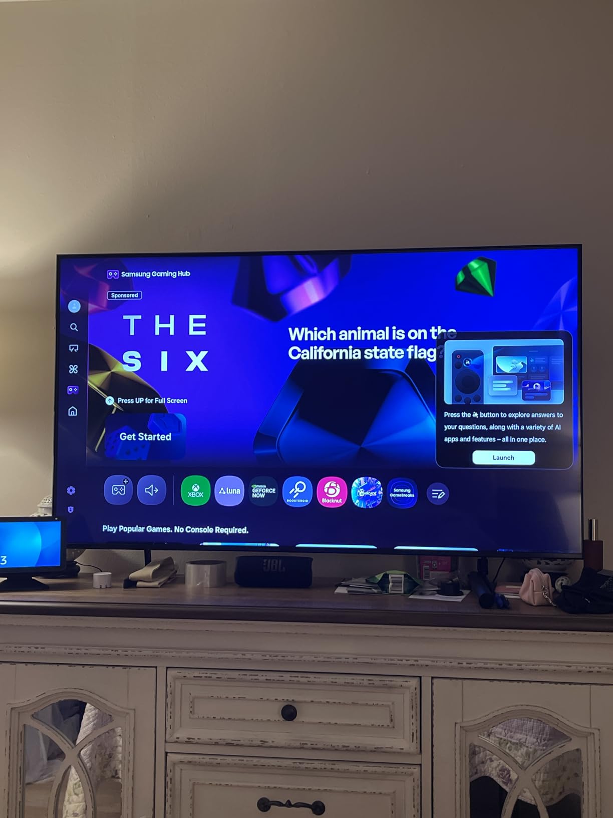 Samsung 65-Inch Class QLED Q7F Series Samsung Vision AI Smart TV (2025 Model, 65Q7F) Quantum HDR, Object Tracking Sound Lite, Q4 AI Gen1 Processor, 4K upscaling, Gaming Hub, Alexa Built-in - Customer Photo 2