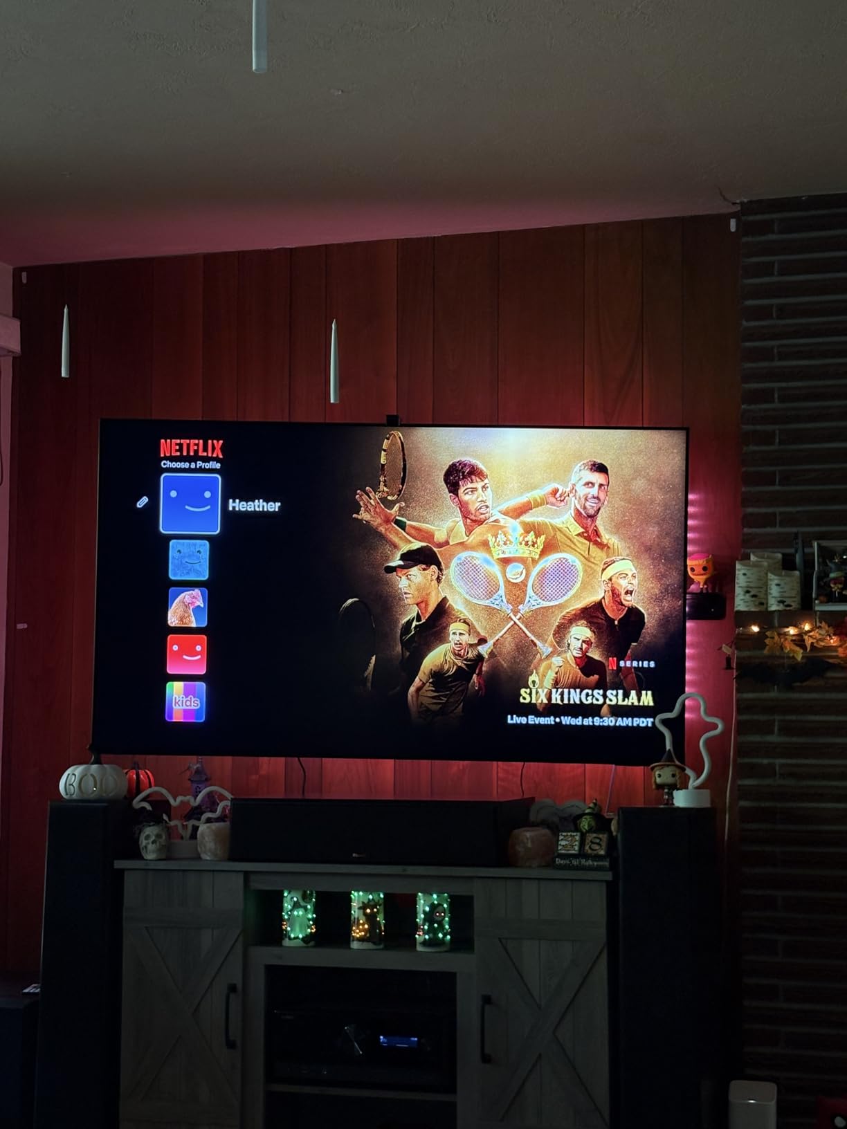 Samsung 75-Inch Class Neo QLED 4K QN90F Series, Vision AI, Mini LED Smart TV (2025 Model, 75QN90F) Neo Quantum HDR+, Object Tracking Sound+ w/Dolby Atmos, Glare Free, Gaming Hub, Alexa Built-in - Customer Photo 1