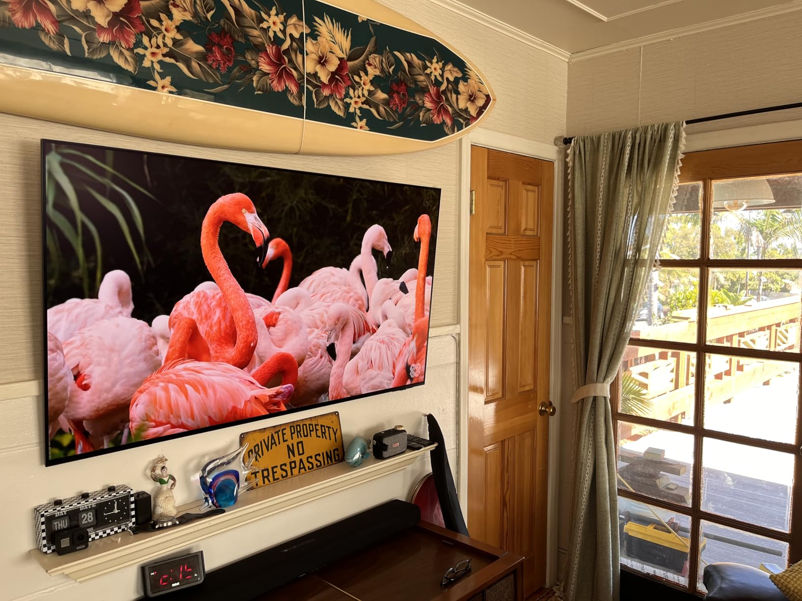 SAMSUNG 55-Inch Class OLED S95F 4K Glare Free Smart TV (2025 Model) NQ4 AI Gen3 Processor, OLED HDR Pro, Motion Xcelerator 164Hz, Dolby Atmos, Samsung Vision AI, Alexa Built-in - Customer Photo 1