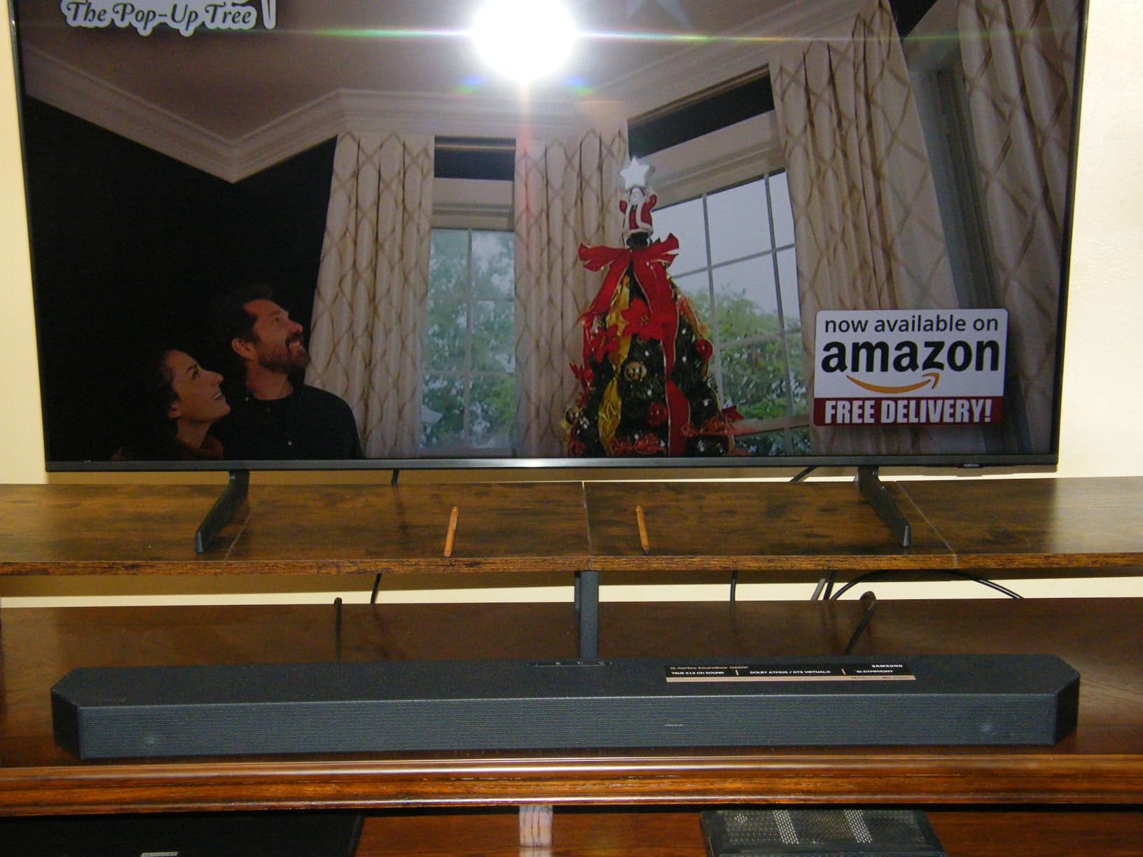 Samsung 50-Inch Class QLED Q8F 4K UHD Smart TV (2025 Model) Q4 AI Processor, 100% Color Volume with Quantum Dot, AirSlim Design, Endless Free Content, Samsung Vision AI, Alexa Built-in - Customer Photo 1