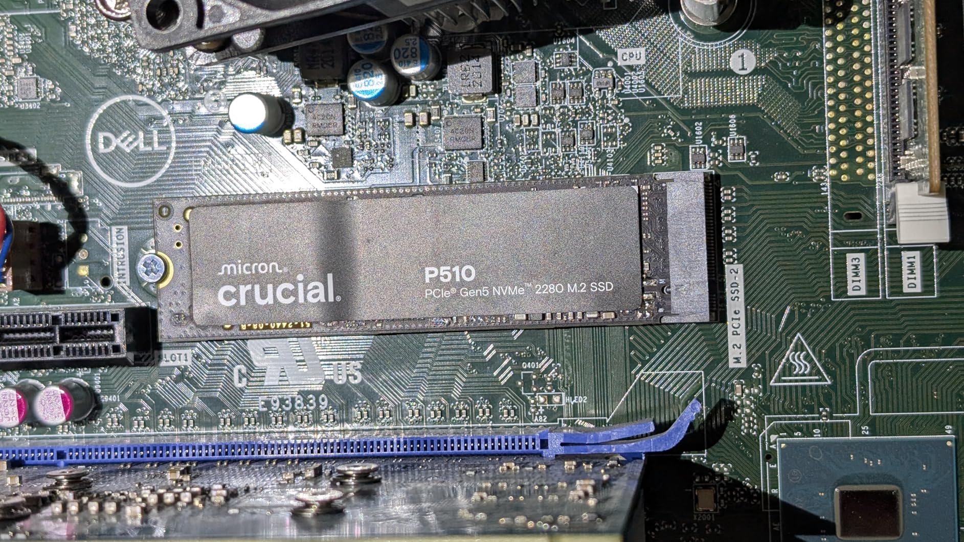 Crucial P510 1TB Gen5 NVMe SSD, Up to 11,000 MB/s, PCIe 5.0 M.2 2280 SSD, Internal Solid State Drive, Compatible with Laptop, Desktop, +Acronis Software - CT1000P510SSD8-01 Customer Review Crucial P510 1TB Gen5 NVMe SSD, Up to 11,000 MB/s, PCIe 5.0 M.2 2280 SSD, Internal Solid State Drive, Compatible with Laptop, Desktop, +Acronis Software - CT1000P510SSD8-01 - Customer Photo 1