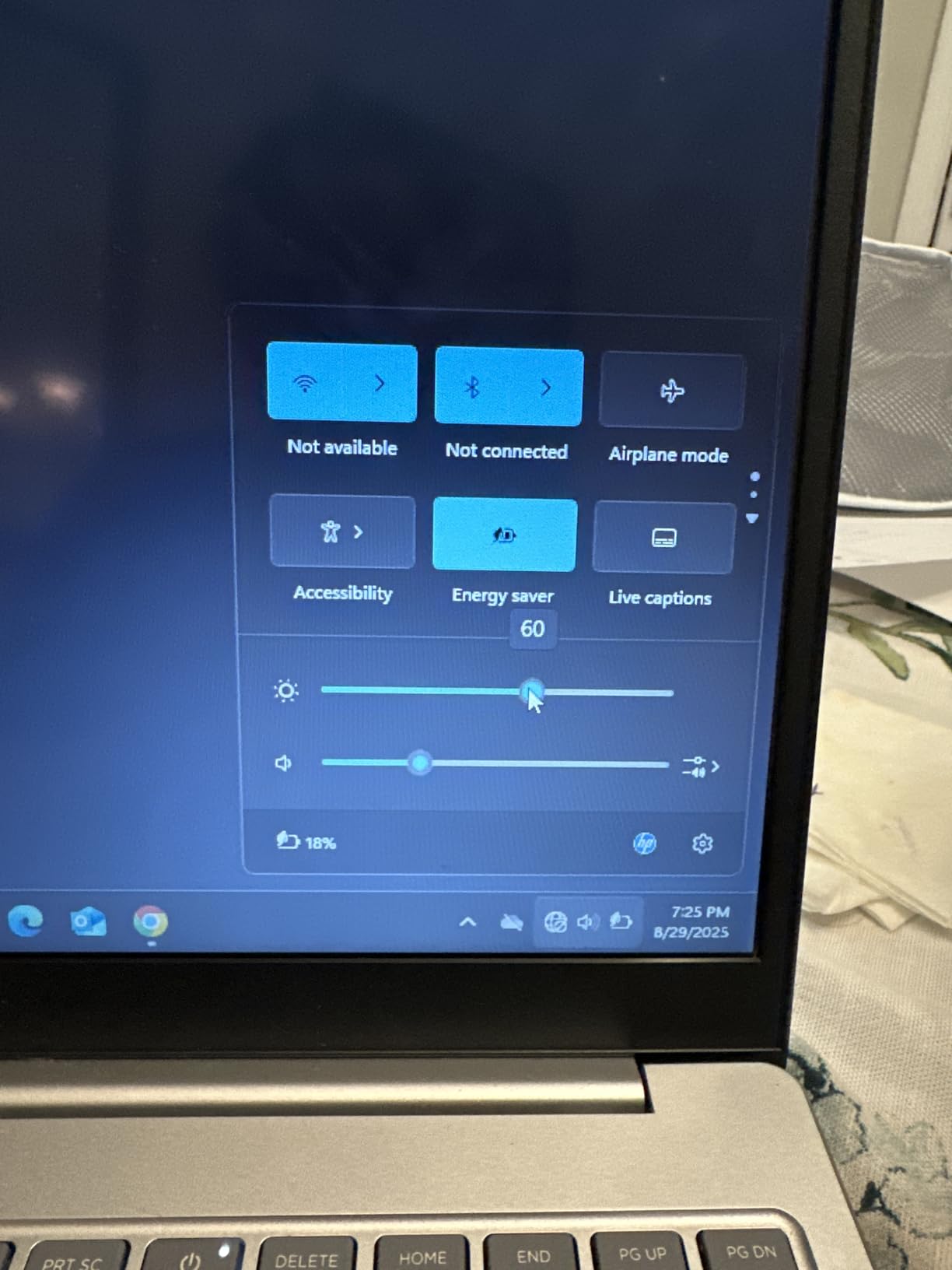 HP 15.6 inch Laptop, HD Touchscreen Display, AMD Ryzen 3 7320U, 8 GB RAM, 128 GB SSD, AMD Radeon Graphics, Windows 11 Home in S Mode, Natural Silver, 15- fc0099nr - Customer Photo 5