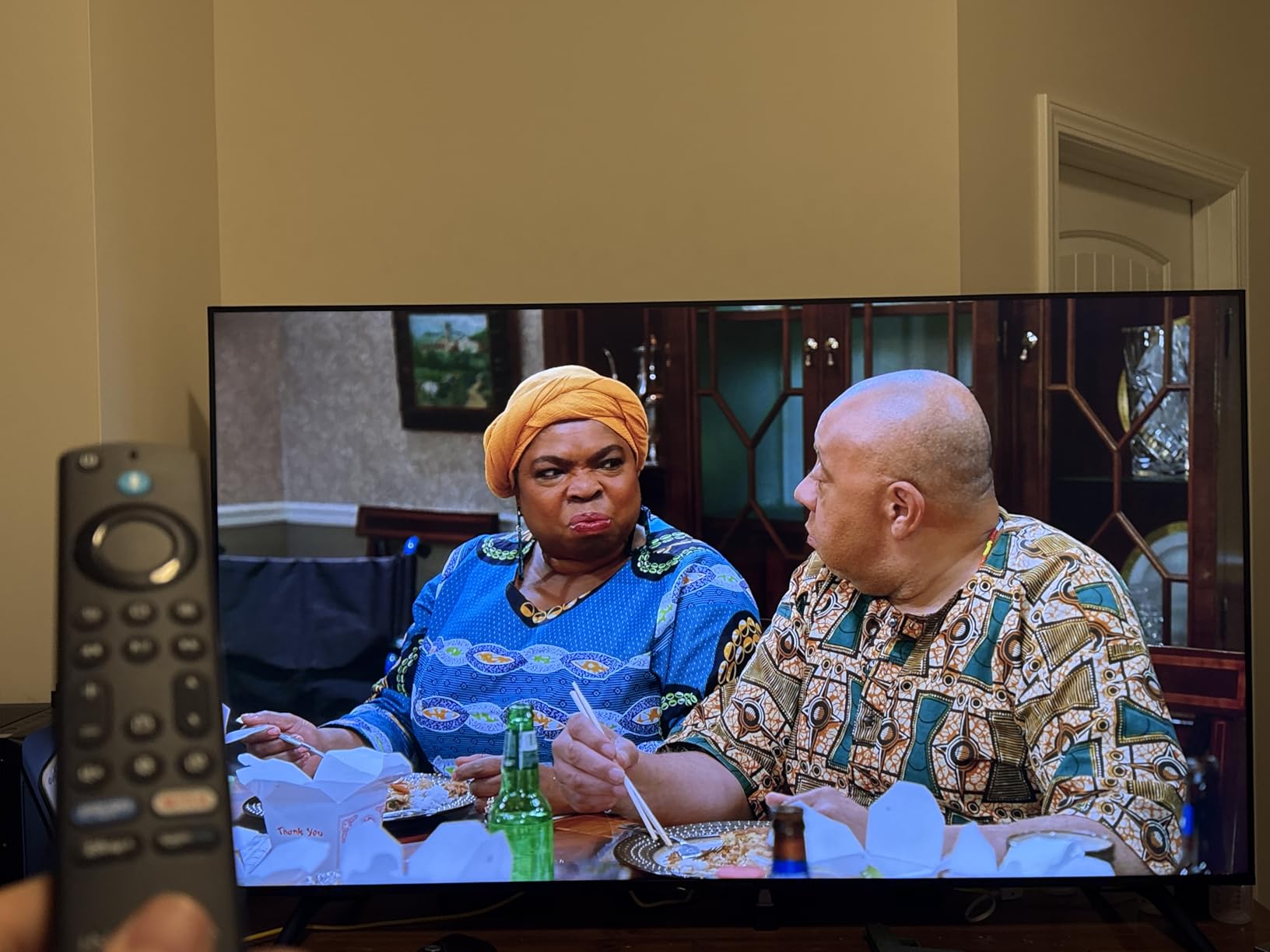 INSIGNIA 55-inch Class F50 Series LED 4K UHD Smart Fire TV with Alexa Voice Remote (NS-55F501NA26) - Customer Photo 1