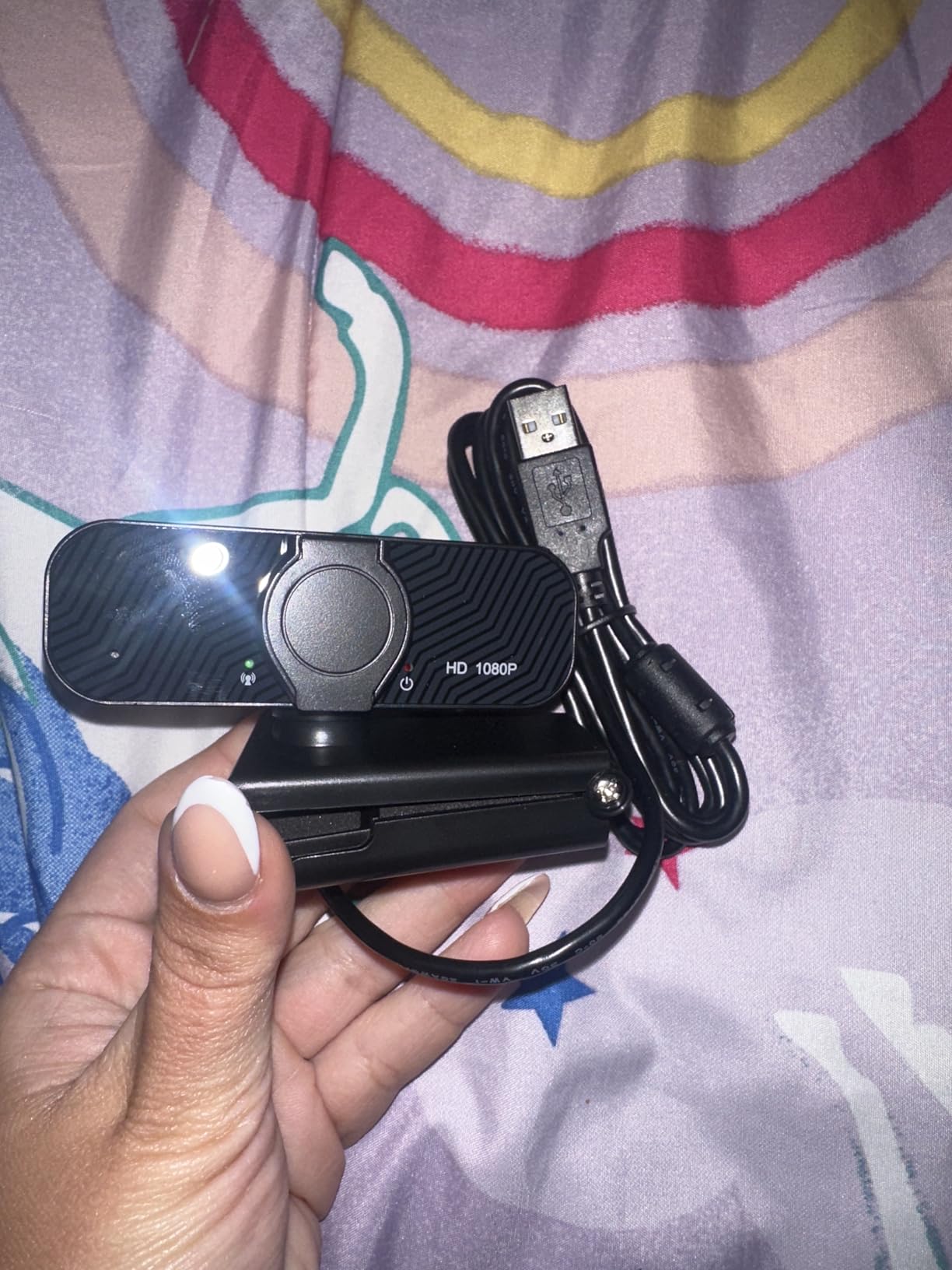 Gohero Full HD 1080P Video Webcam, Noise Cancellation, Privacy Cover, Wide-Angle Lens, Auto Light Correction, Plug & Play USB Webcam for Laptop, Desktop, PC, Mac, Zoom, Skype Pro Series Customer Review Gohero Full HD 1080P Video Webcam, Noise Cancellation, Privacy Cover, Wide-Angle Lens, Auto Light Correction, Plug & Play USB Webcam for Laptop, Desktop, PC, Mac, Zoom, Skype Pro Series - Customer Photo 2