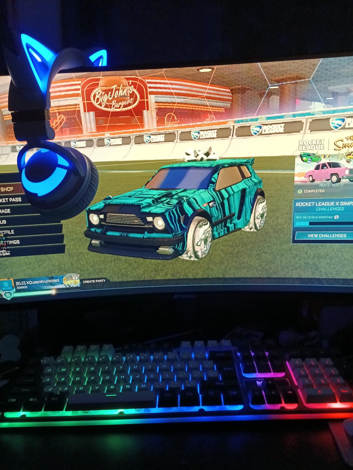 SANSUI 34 Inch 240Hz Ultrawide Curved Gaming Monitor UWQHD 3440×1440, 21:9 2K Curved Monitor 1500R,HDR400,Fast VA, PIP/PBP,AI Crosshair,AIPQ(Visual Enhance),MPRT 1ms,HDMI2.1*2,DP1.4*2(DP Cable Incl.) Customer Review SANSUI 34 Inch 240Hz Ultrawide Curved Gaming Monitor UWQHD 3440×1440, 21:9 2K Curved Monitor 1500R,HDR400,Fast VA, PIP/PBP,AI Crosshair,AIPQ(Visual Enhance),MPRT 1ms,HDMI2.1*2,DP1.4*2(DP Cable Incl.) - Customer Photo 1